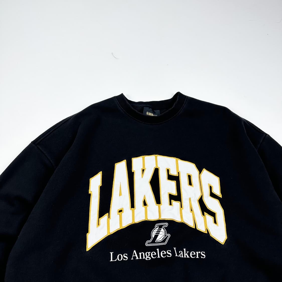 NBA LA레이커스 블랙 크루넥 맨투맨 (L) 상품이미지1