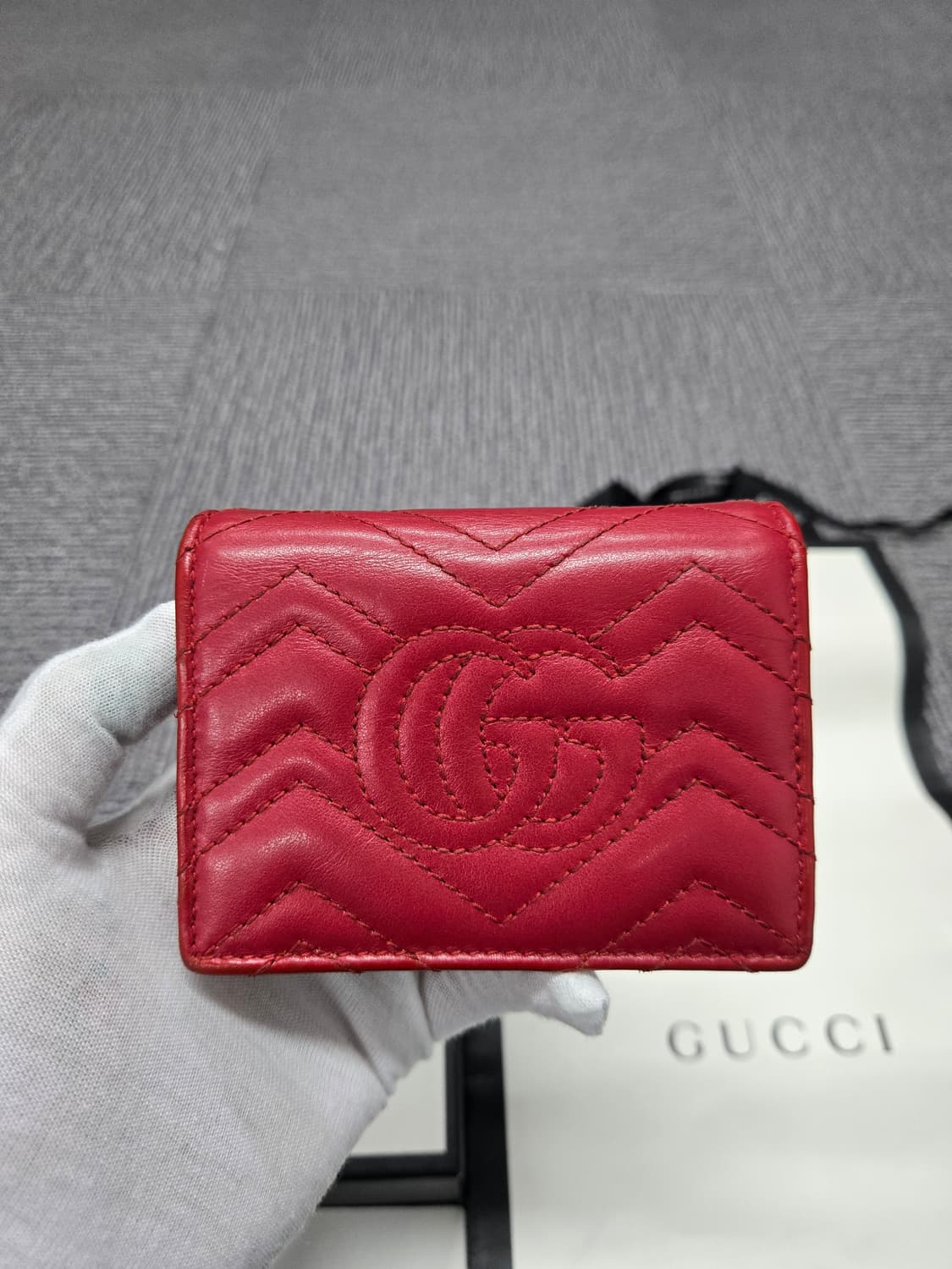 [특가][정품] 구찌 마몬트 마틀라세 반지갑 상품이미지2