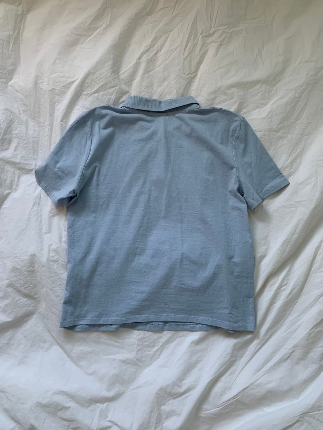 ZARA 연하늘 카라티 상품이미지4