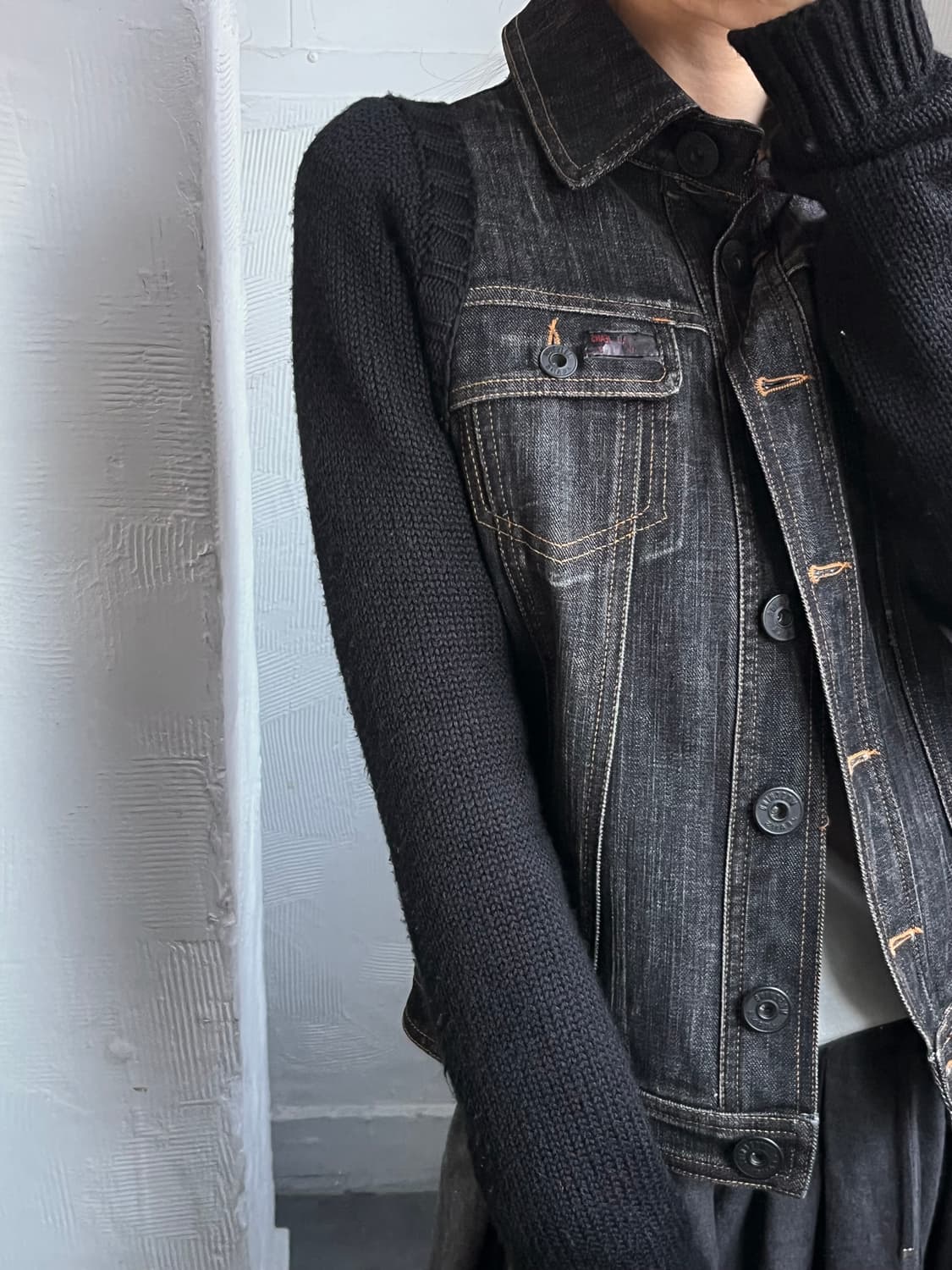 Moschino 모스키노 블랙 데님 자켓  상품이미지2
