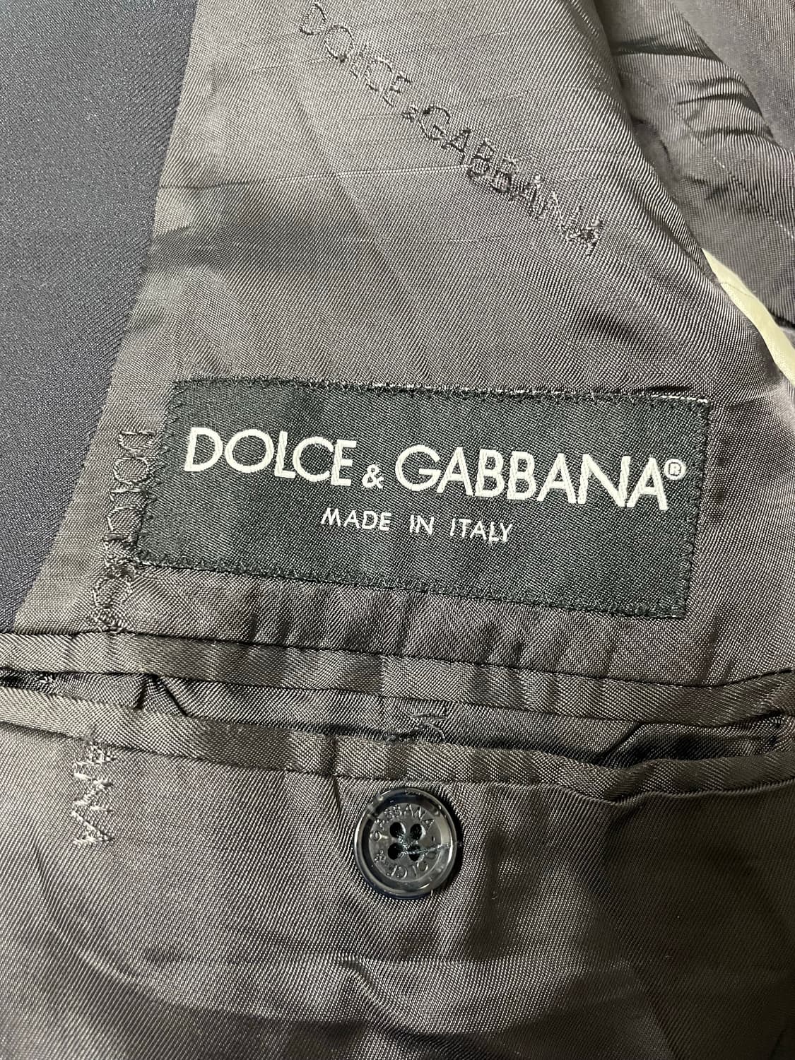 돌체앤가바나 남성 정장 상의 네이비 50 정품 상품이미지4