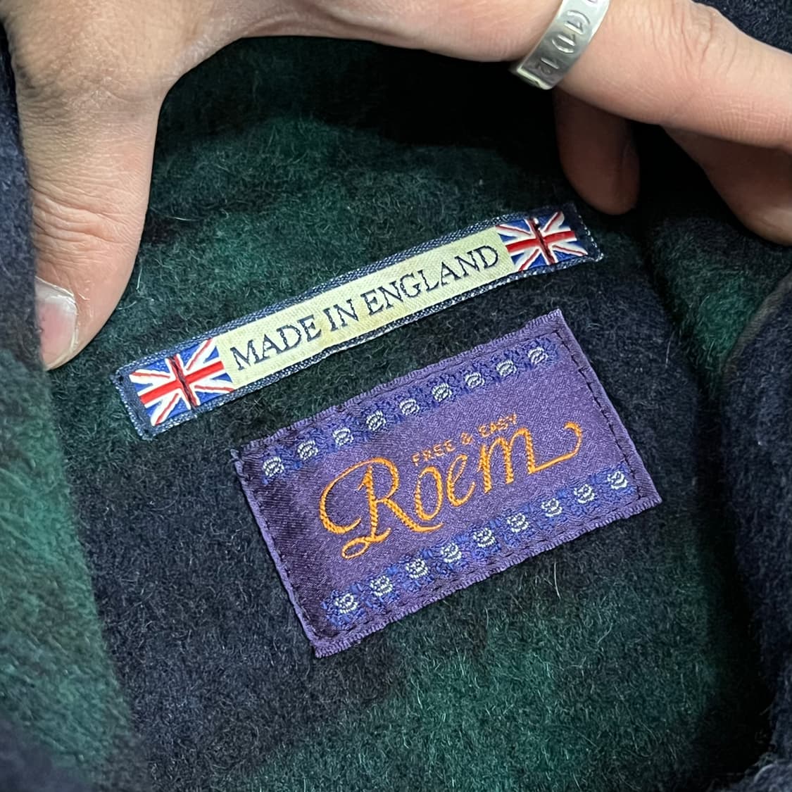  잉글랜드 모헤어 더플 코트 y14444 상품이미지6