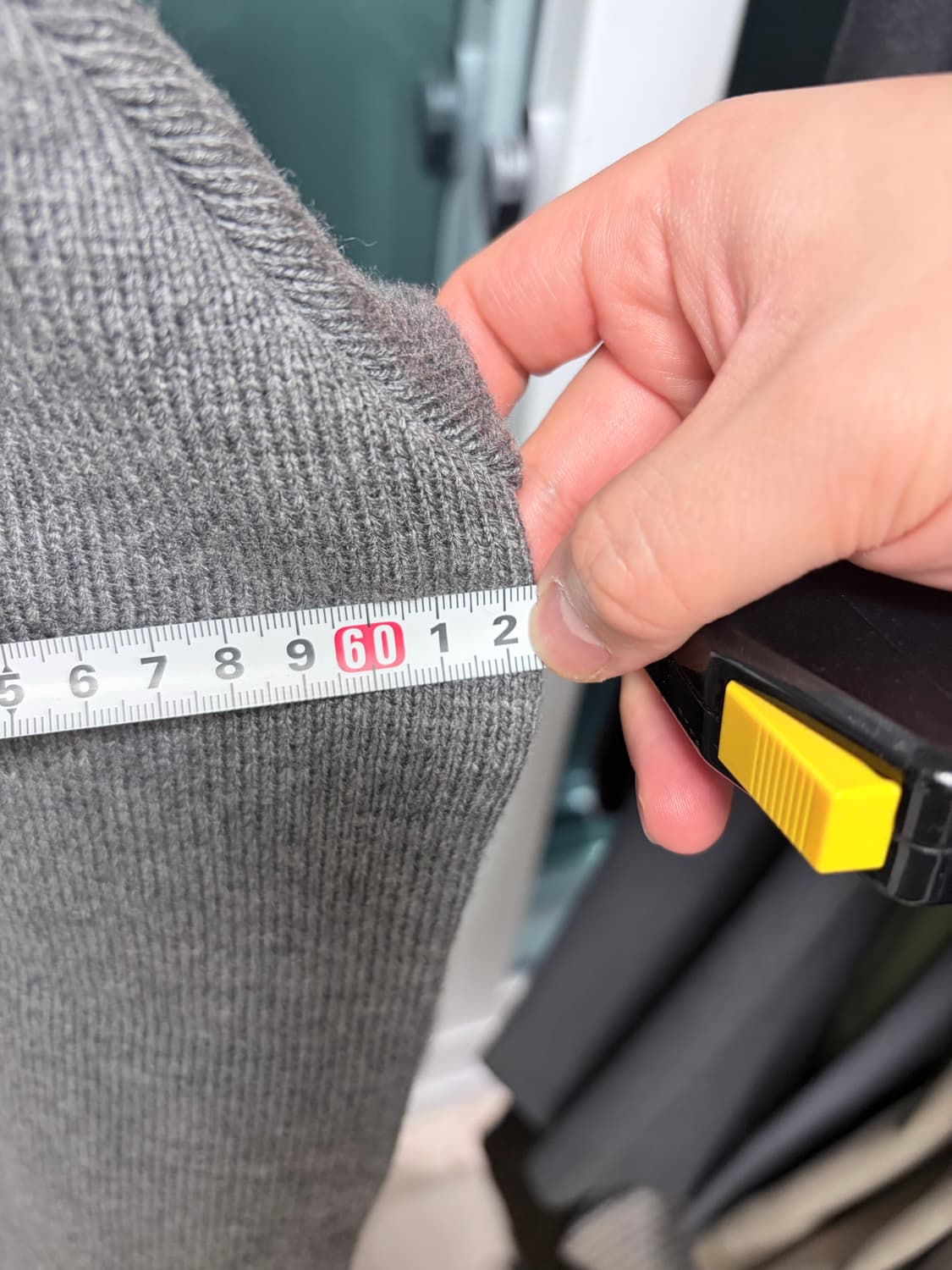 CDG 스쿨 가디건 그레이 F(XXL) 상품이미지4