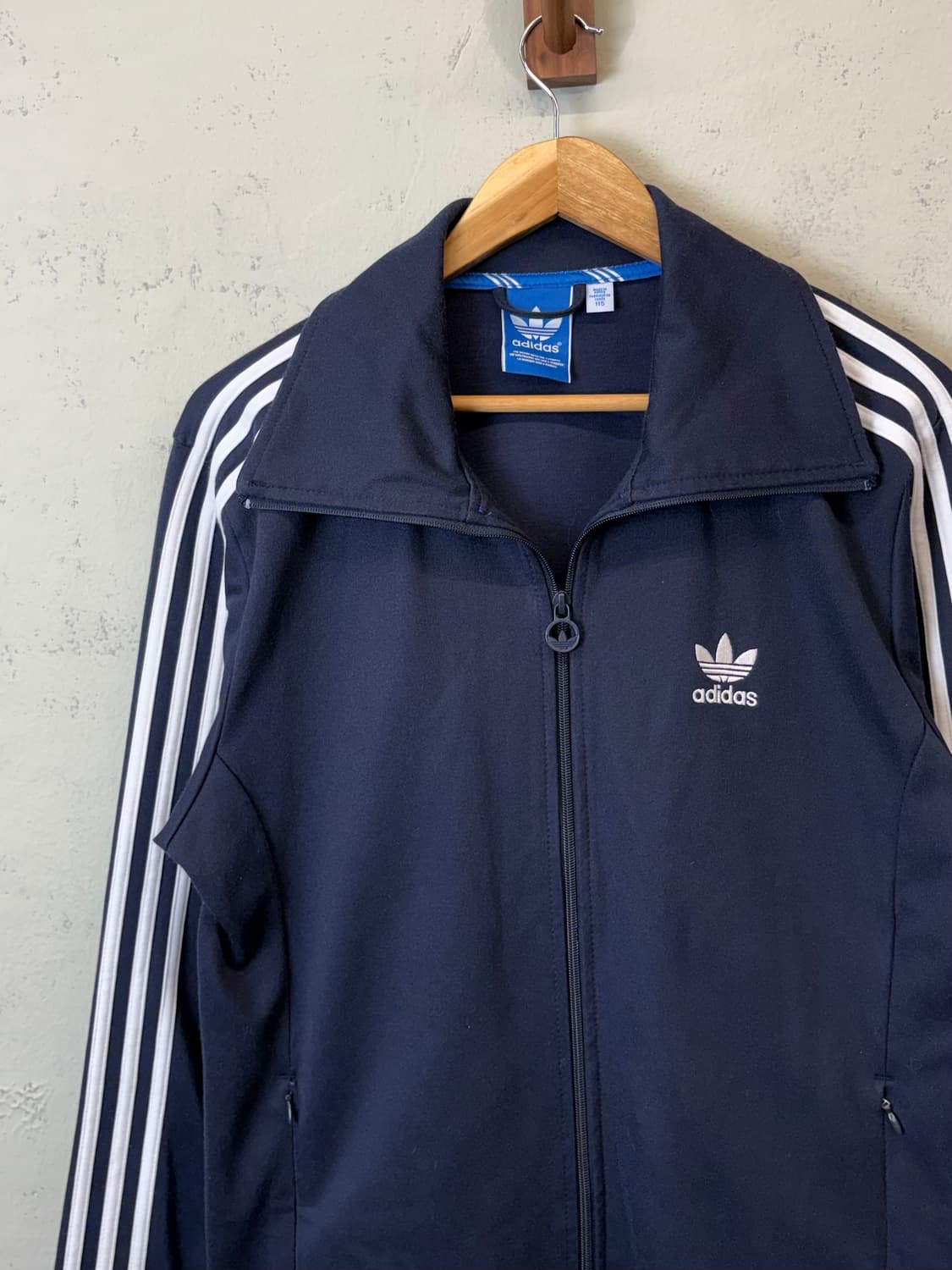 아디다스 유로파 삼선 트랙탑 져지 네이비 상품이미지4