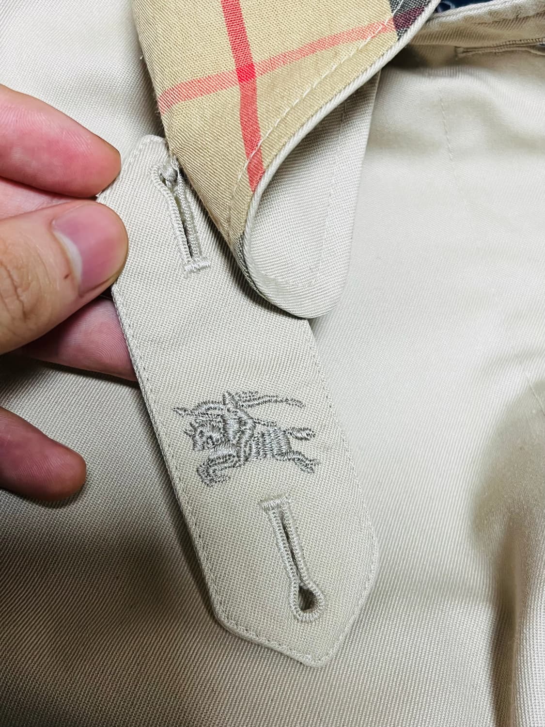 버버리 노바체크 블루종 자켓 상품이미지8