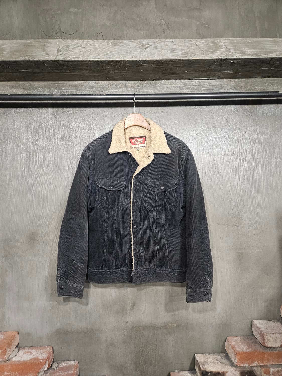 슈가케인 코듀로이 쉐르파 트러커 자켓 상품이미지1