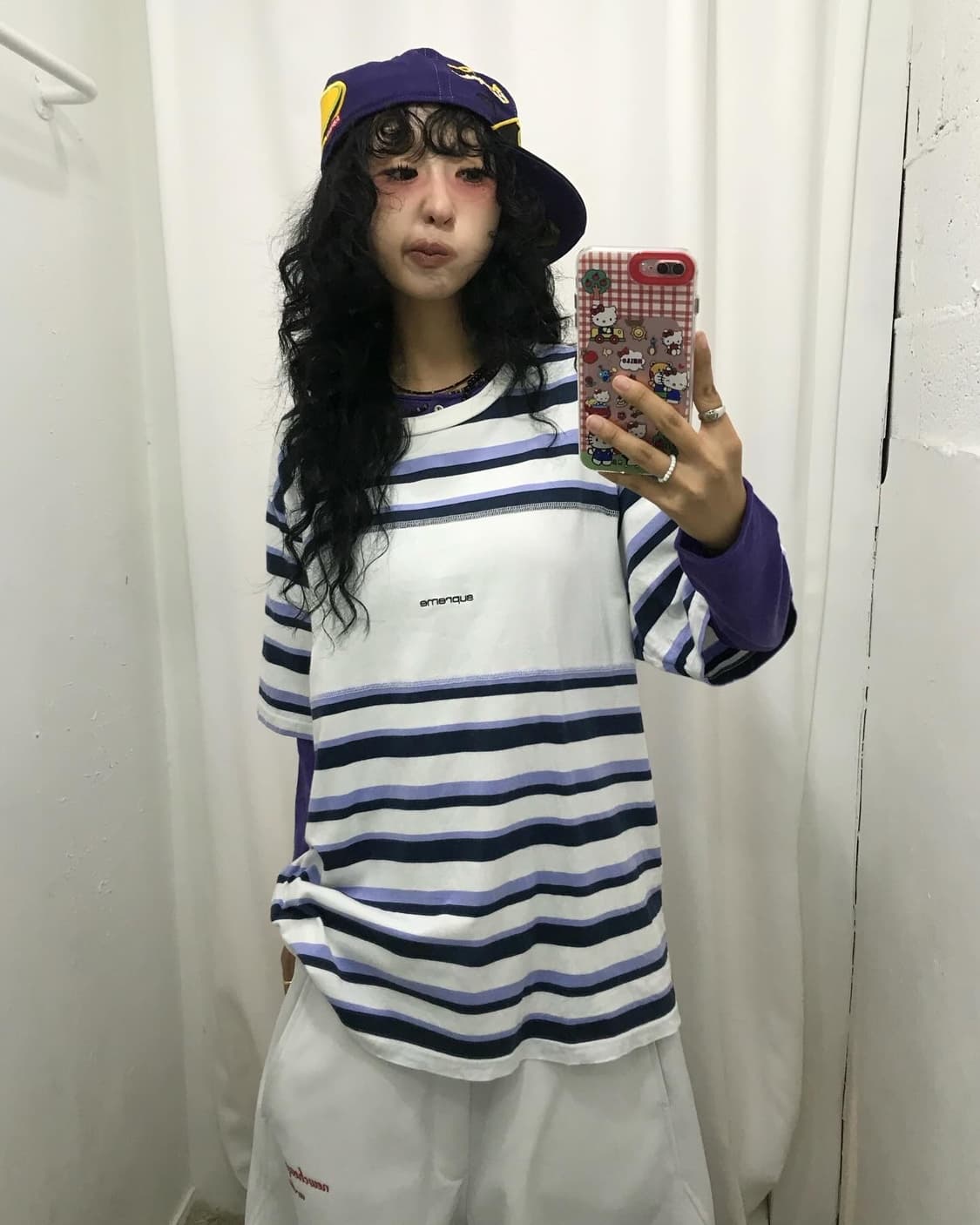 Supreme Blocked Stripe T-shirt  - 20Ss 상품이미지3