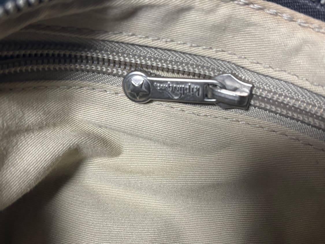 키플링 나일론 크로스백 블랙/브라운 상품이미지6