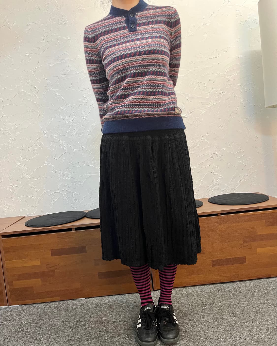 히스테릭 글래머 블렌드 니트 스웨터 상품이미지8