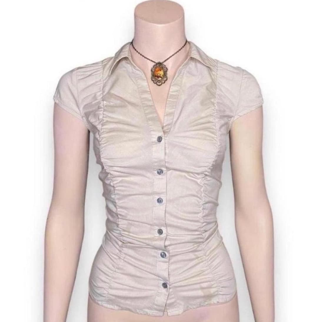 빈티지 반팔 셔츠  상품이미지1