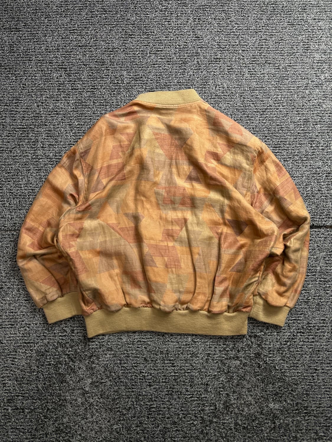 90s YSL입생로랑 아카이브 자수로고 패턴 블루종 2474 상품이미지4