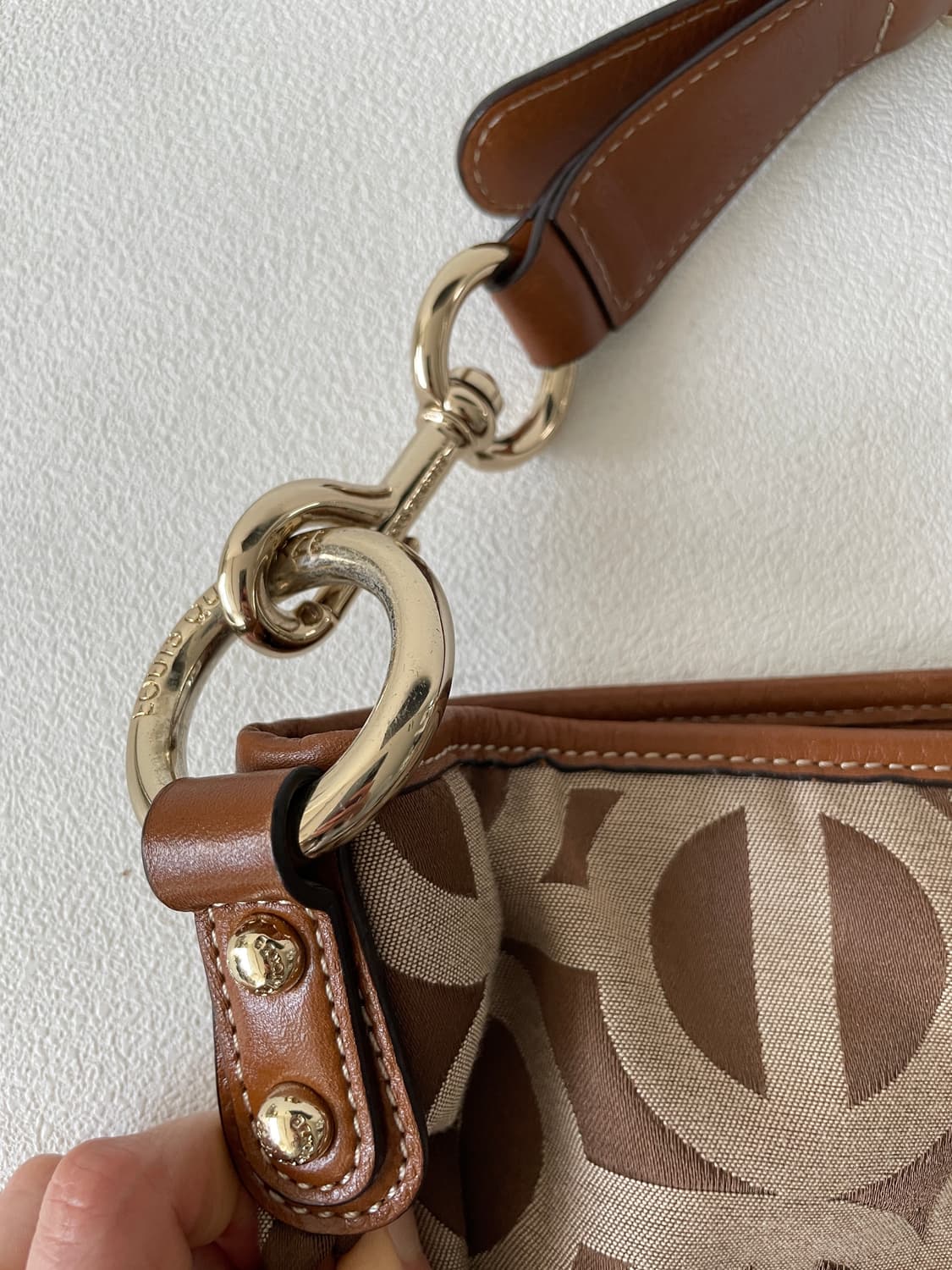 루이까또즈(Louisquatorze) 모노그램 숄더백 상품이미지8