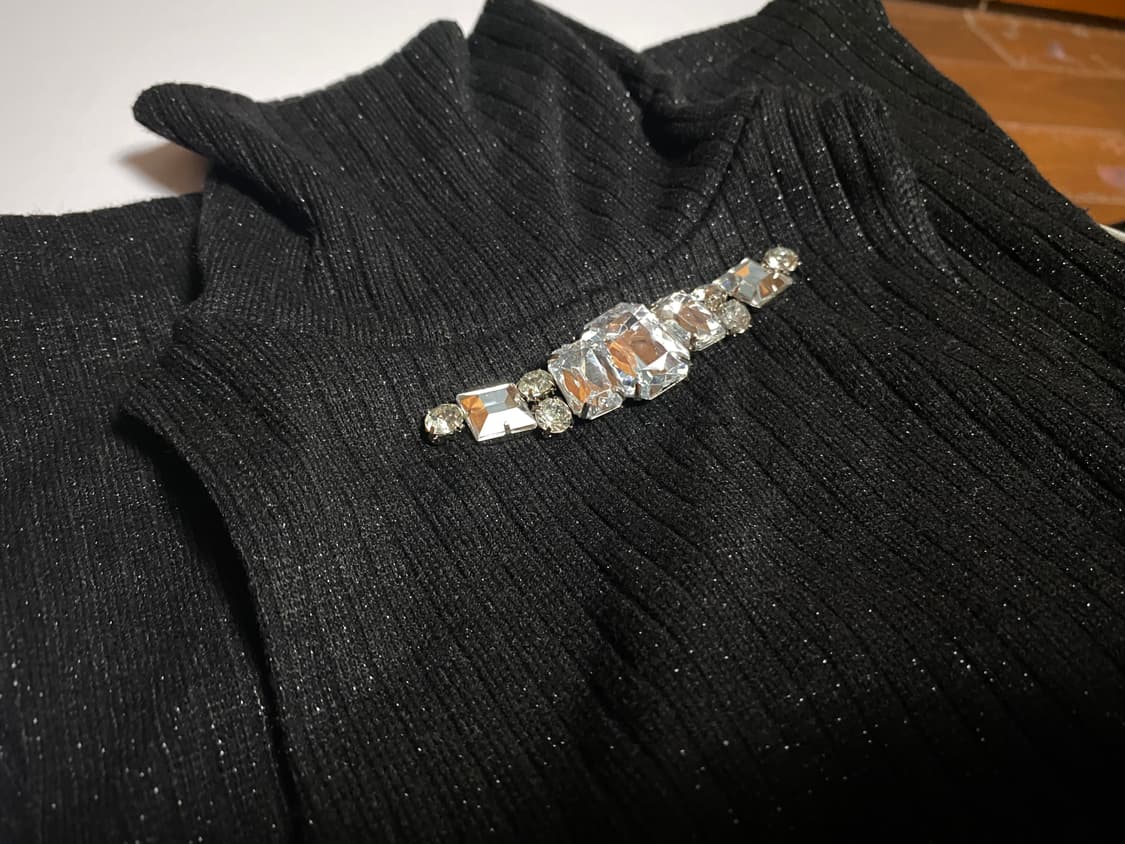 베이비메탈클럽 Luxgem high neck top 상품이미지2