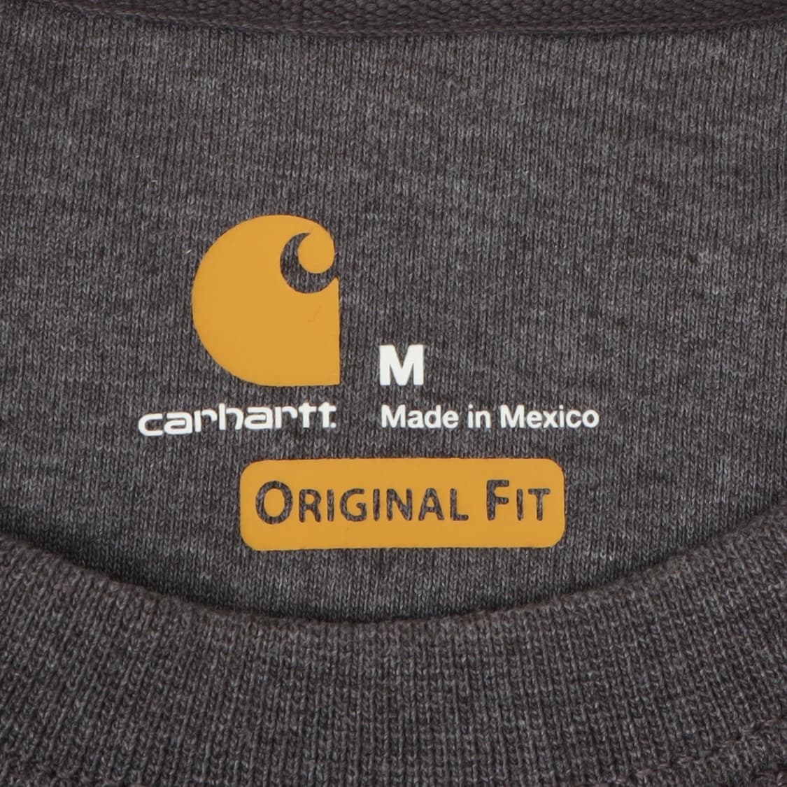 칼하트 미드웨이트 챠콜 포켓 스웻셔츠 상품이미지7