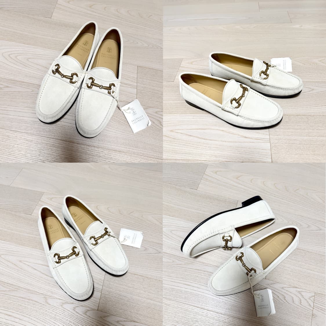 브루넬로 쿠치넬리 / 홀스빗 스웨이드 로퍼 / 42 (새상품) 상품이미지2