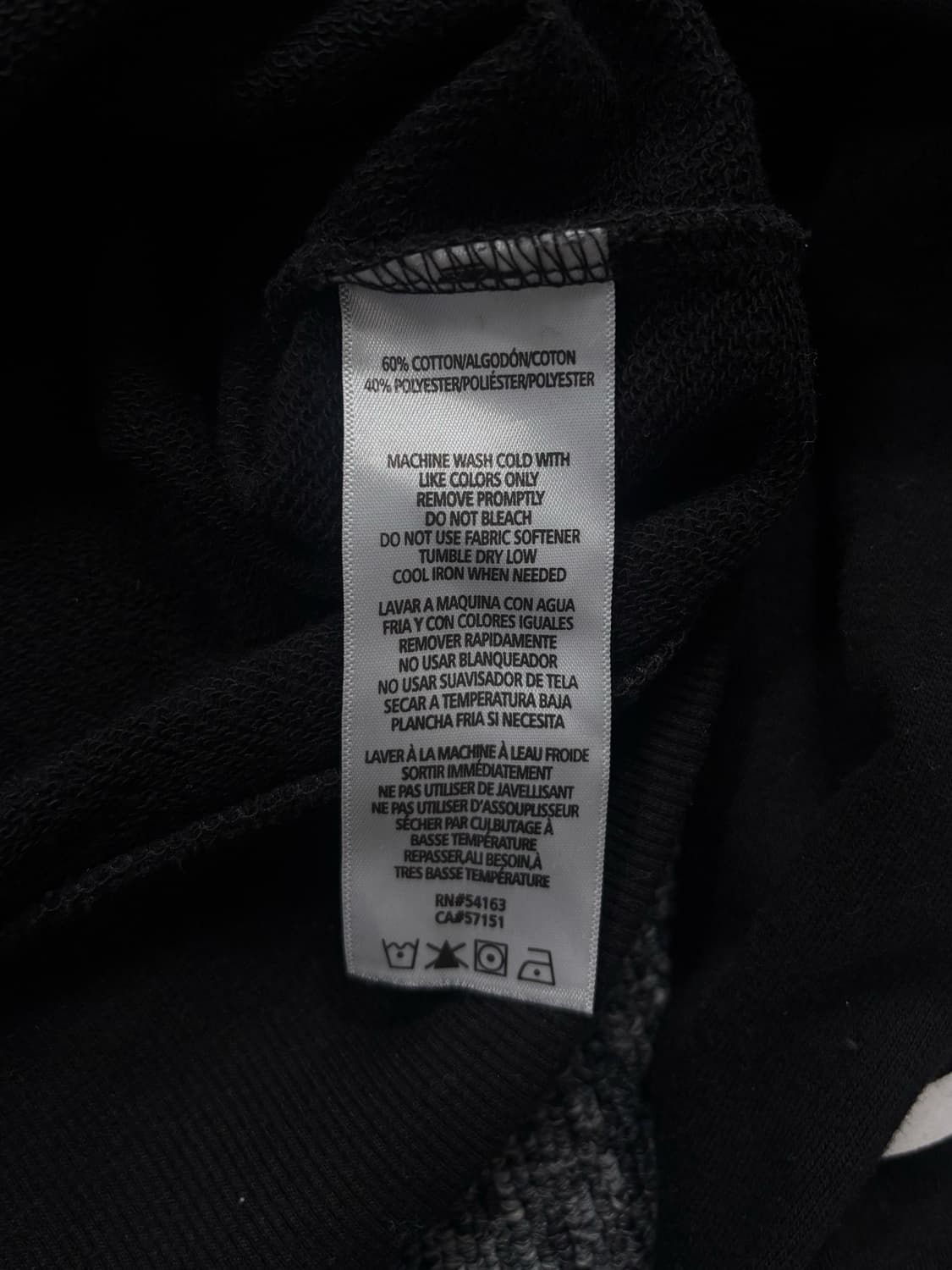 캘빈클라인 블랙 후드집업 상품이미지9