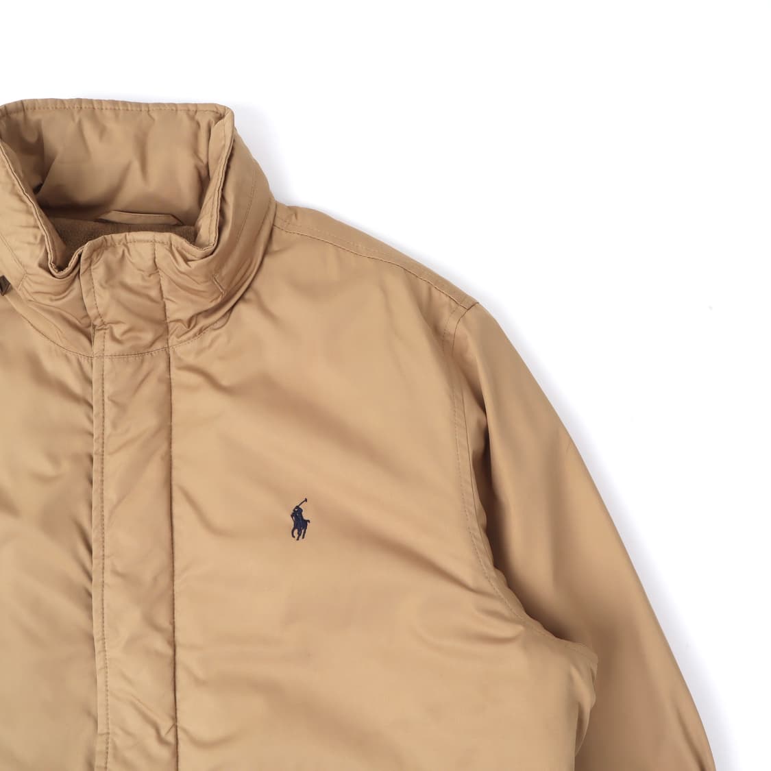 폴로 랄프로렌 베이지 플리스라이닝 블루종 점퍼 자켓 상품이미지3