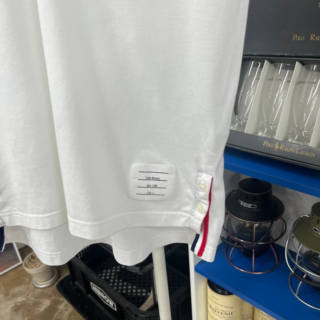 톰브라운 반팔 칼라 티셔츠 2 상품이미지4