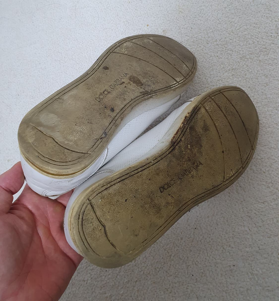 돌체앤가바나 화이트 스니커즈)7 상품이미지6