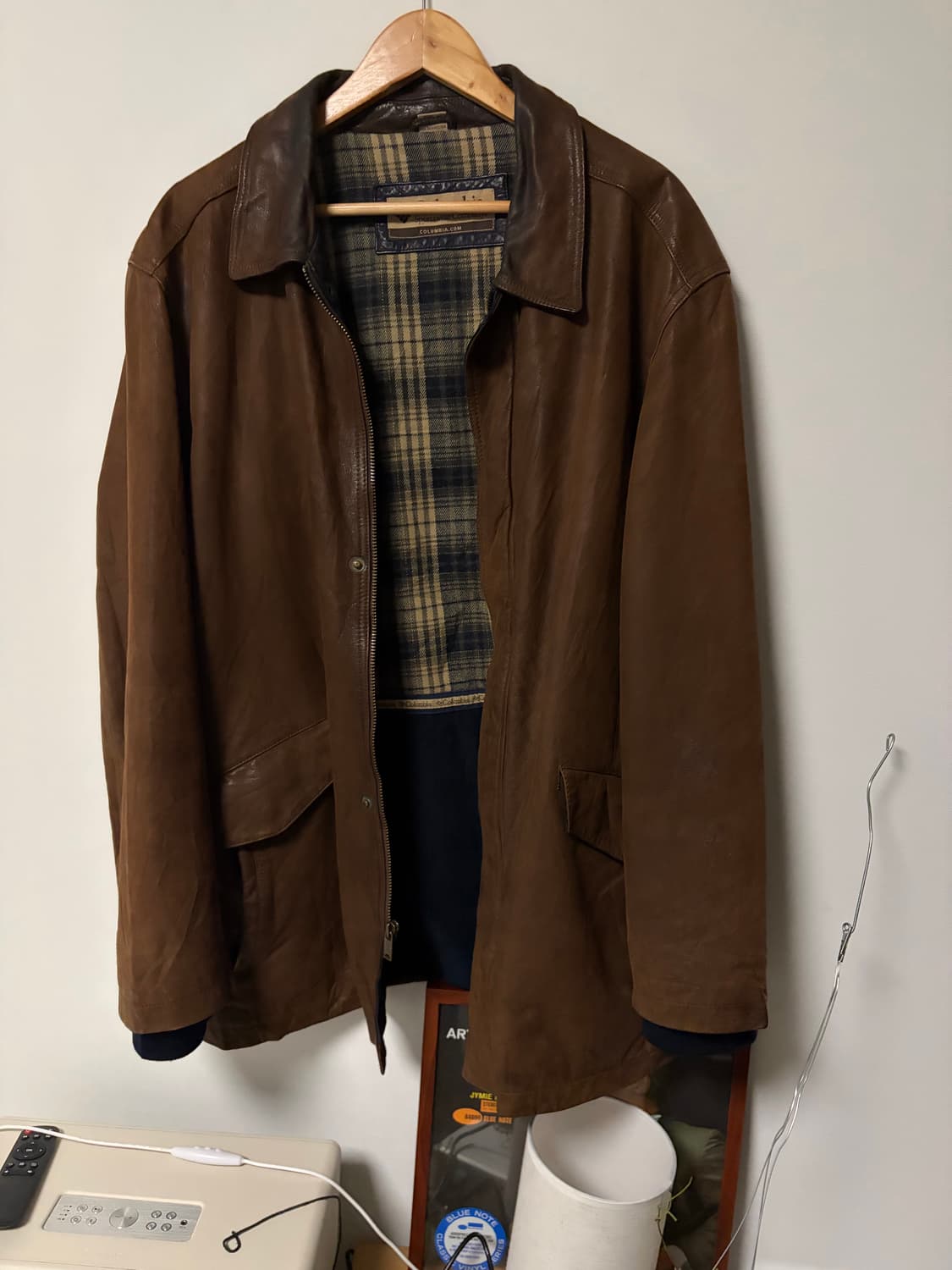 콜롬비아 레더자켓 상품이미지1