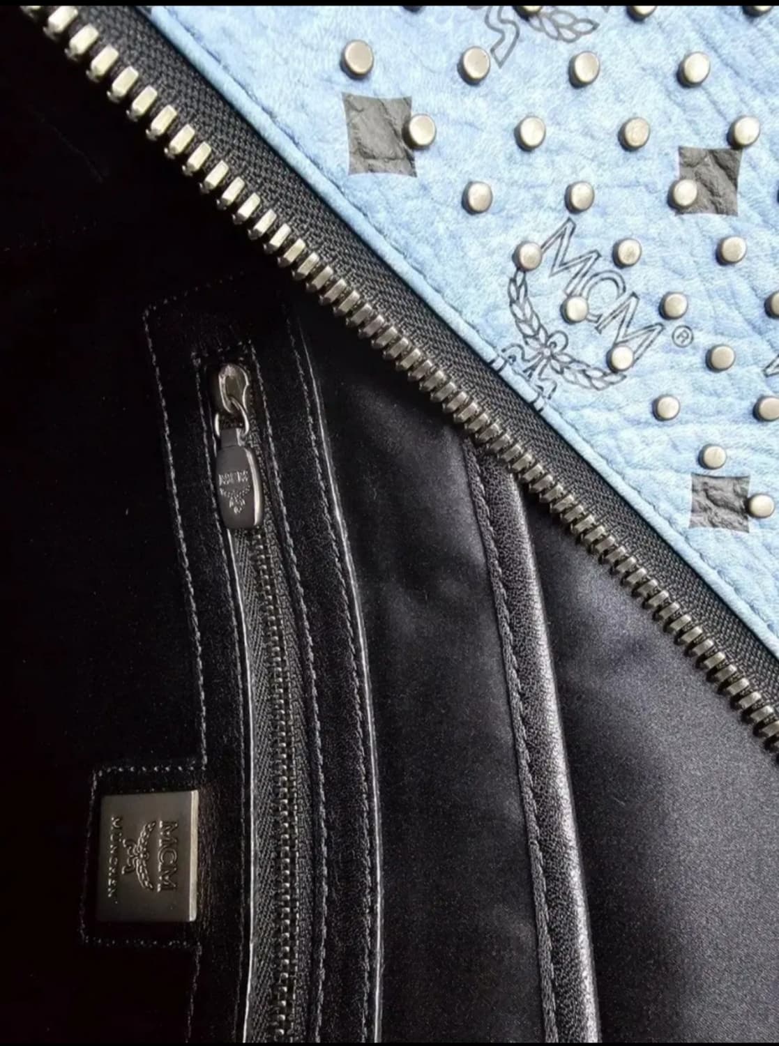 MCM 스타크 스페셜 미듐 백팩 / 블루
 상품이미지8