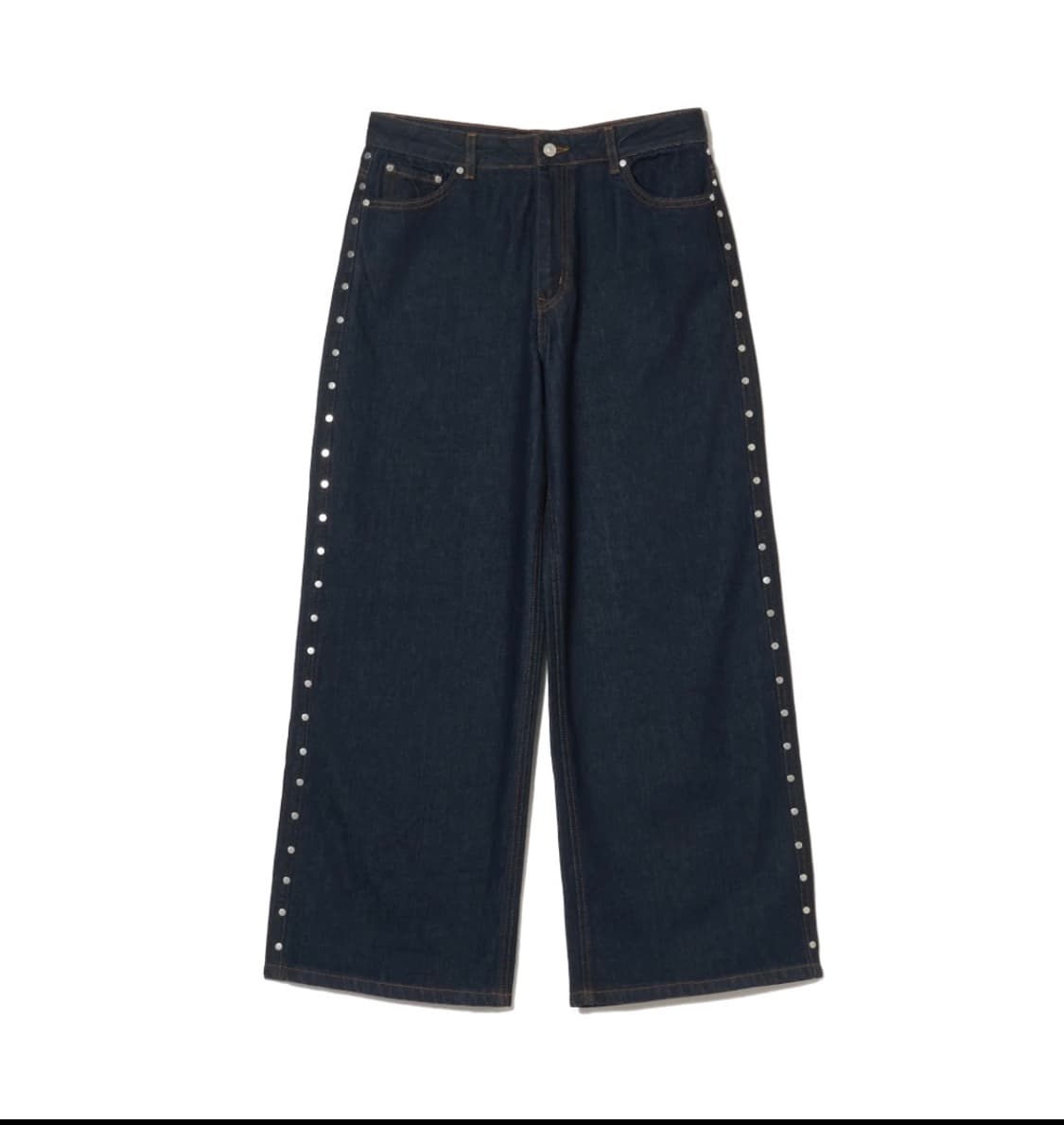 AFB SUPER BAGGY STUDDED PANTS INDIGO XL 상품이미지2