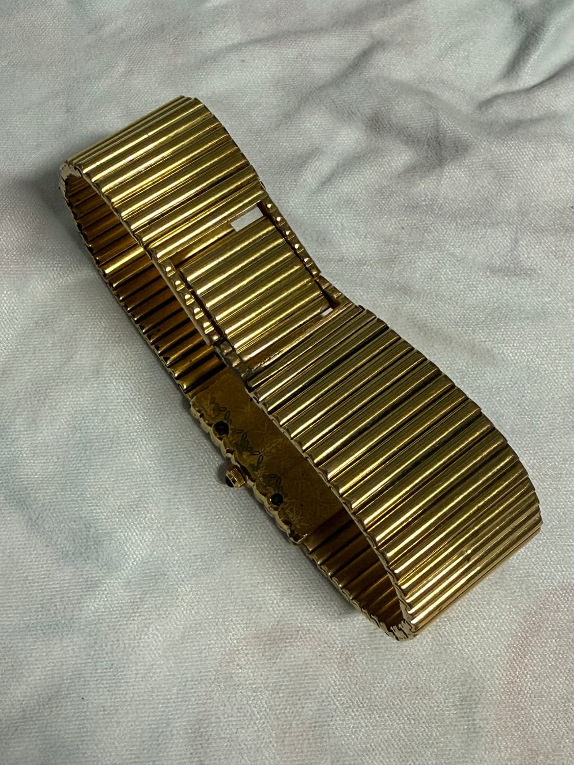 Leonard Polo 빈티지 금도금 쿼츠 시계 상품이미지3