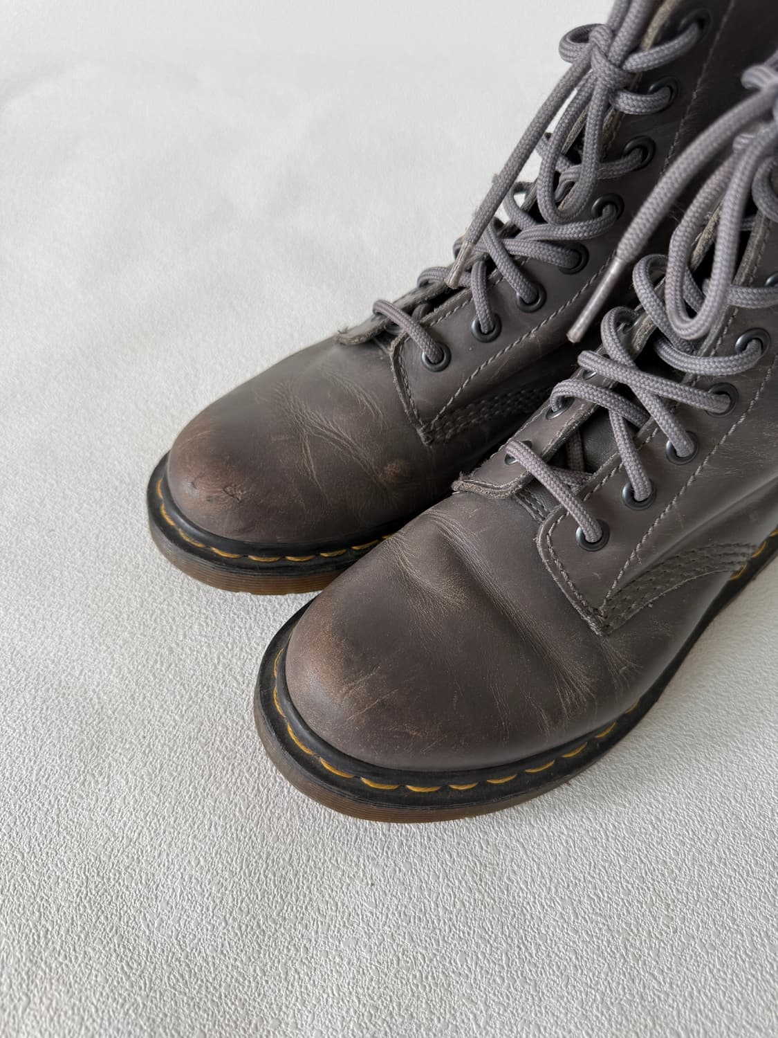 [EU36]닥터마틴(Dr.Marten) 8홀 빈티지무드 그레이 상품이미지8