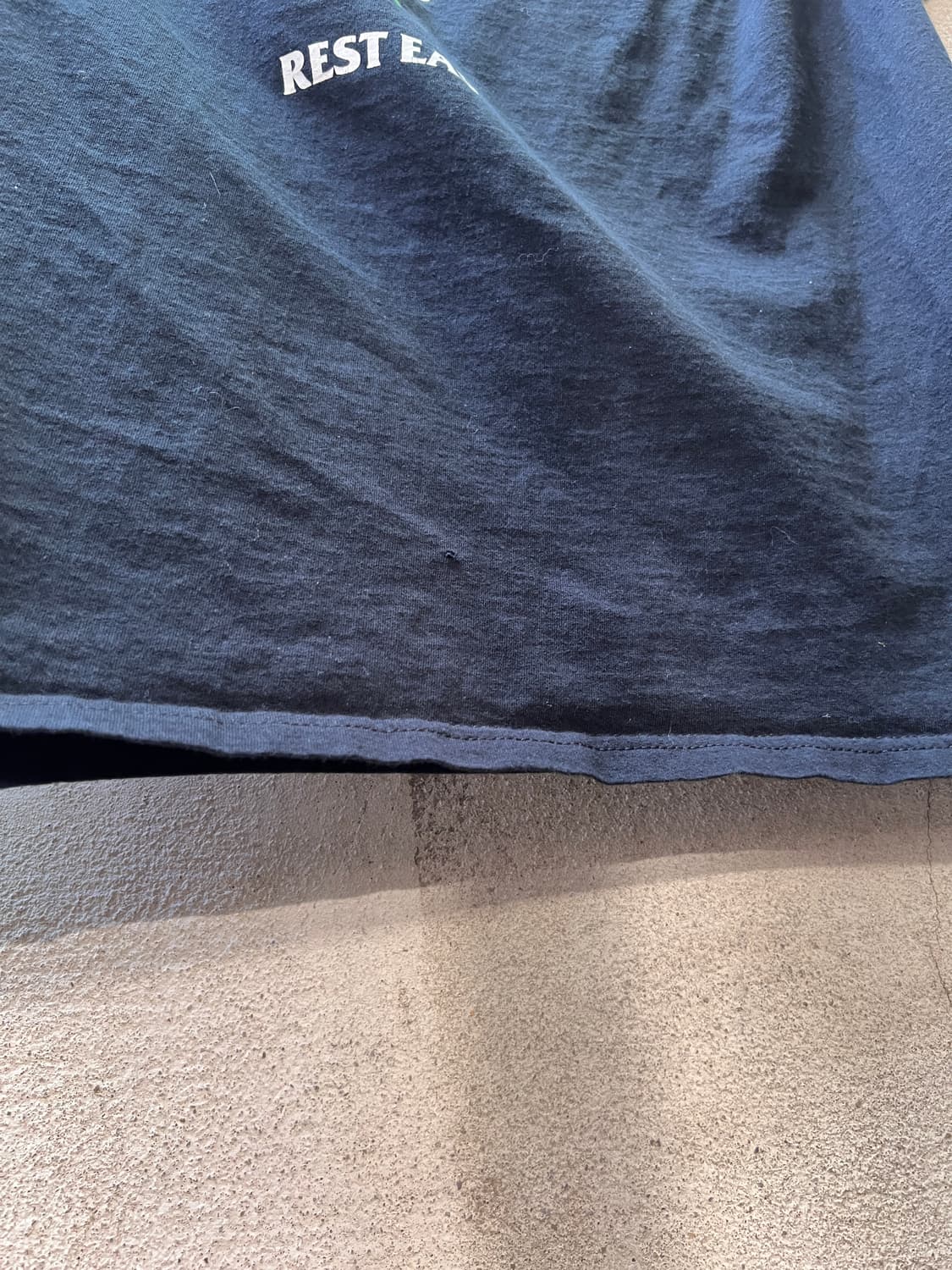 REST EASY 스컬 로즈 반팔티 상품이미지5