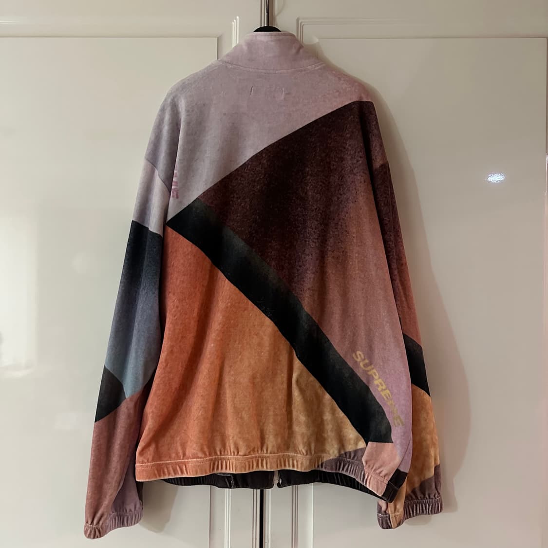 [XL]슈프림 지오 벨루어 트랙자켓 핑크 상품이미지3