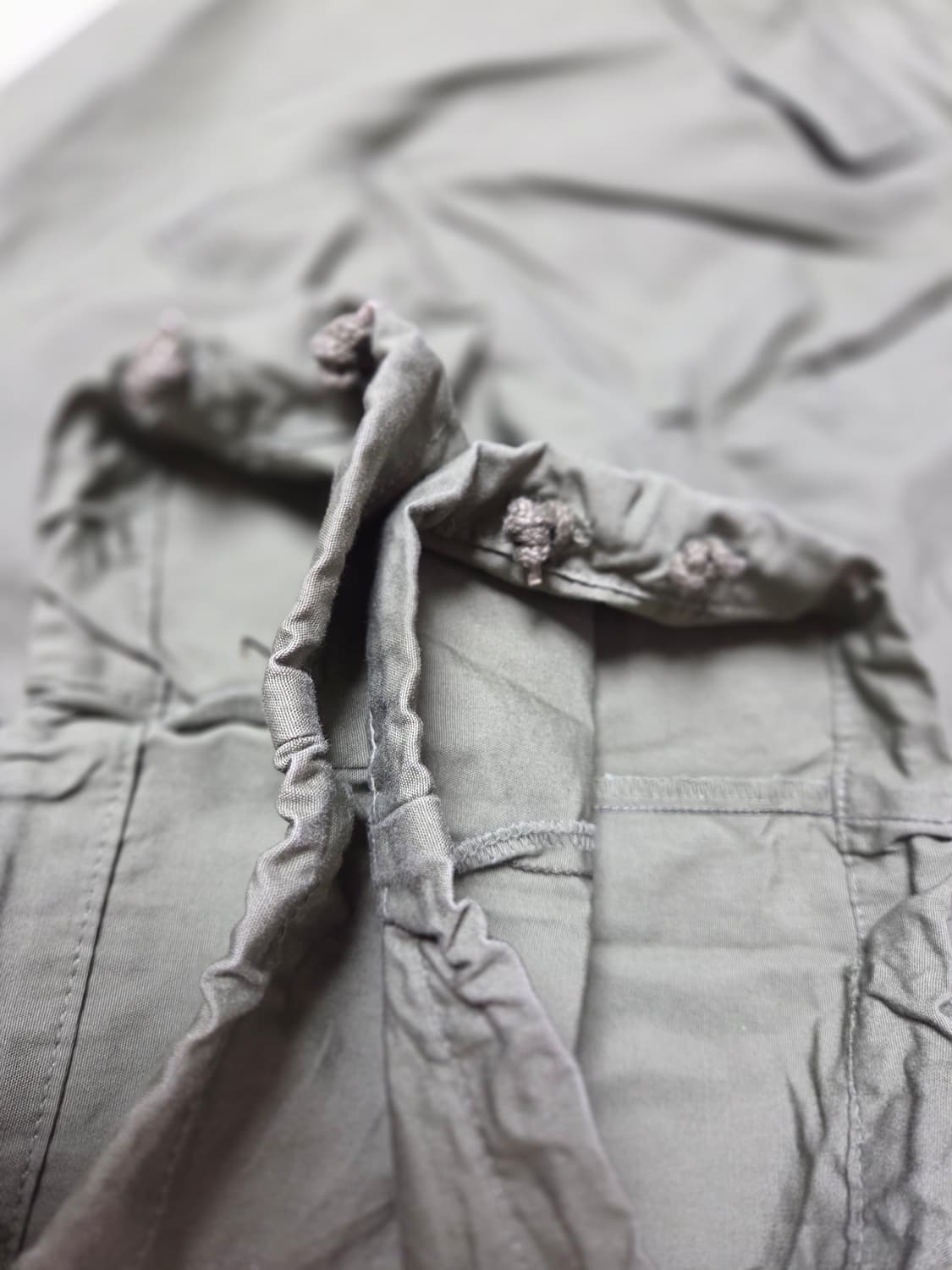 미군 오리지날 정글퍼티그 바지.L.R.새제품.67년도산
  상품이미지4