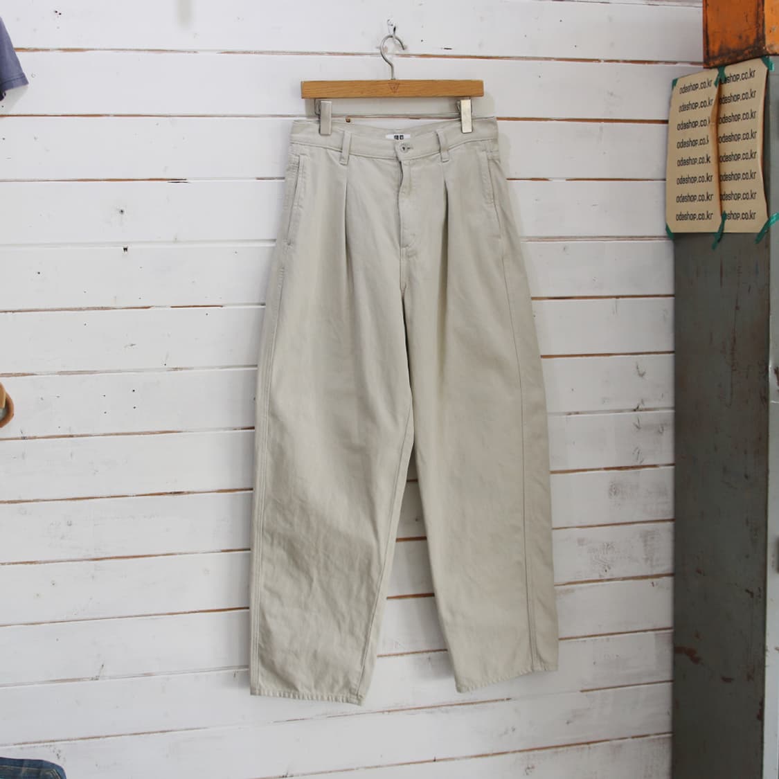 유니클로 U 와이드 코튼 진 (여성용 29) 상품이미지1