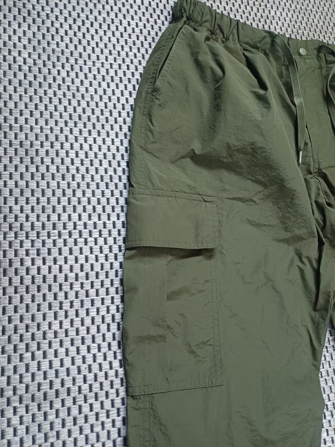 [L] 프리즘웍스 CARGO STRING PANTS (OLIVE) 상품이미지3