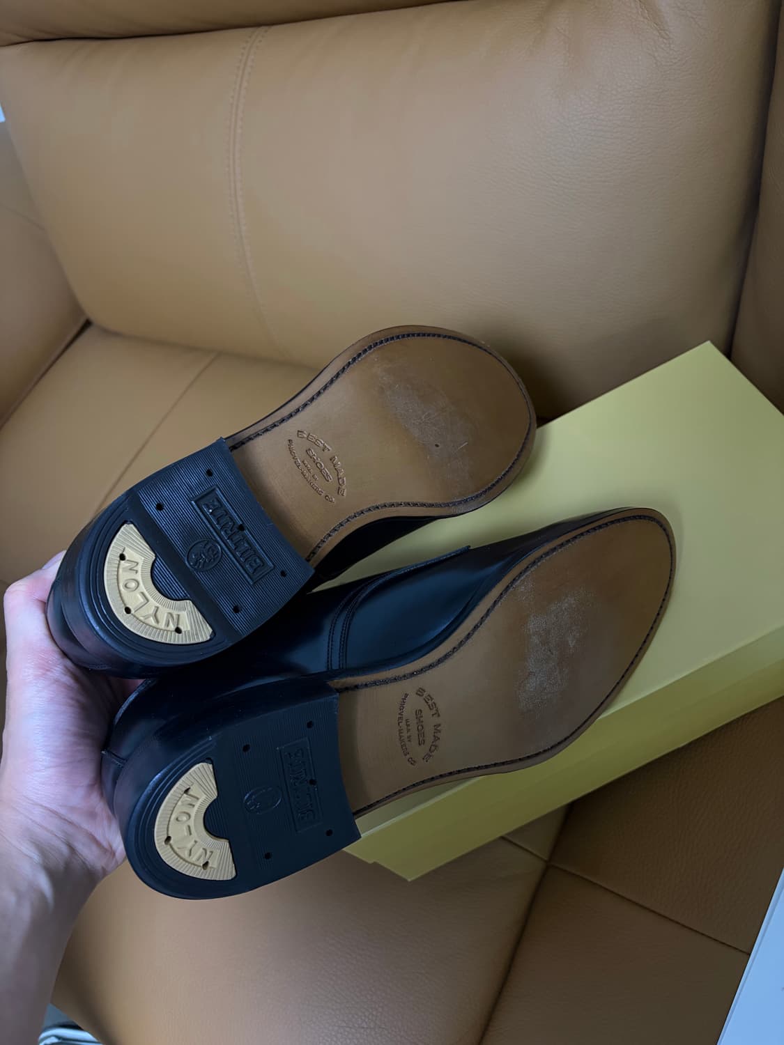 피그벨 서비스 슈즈 블랙 US8 상품이미지4