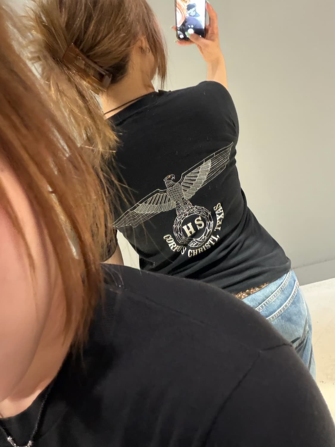 motorcycle eagle printing t-shirt  상품이미지4