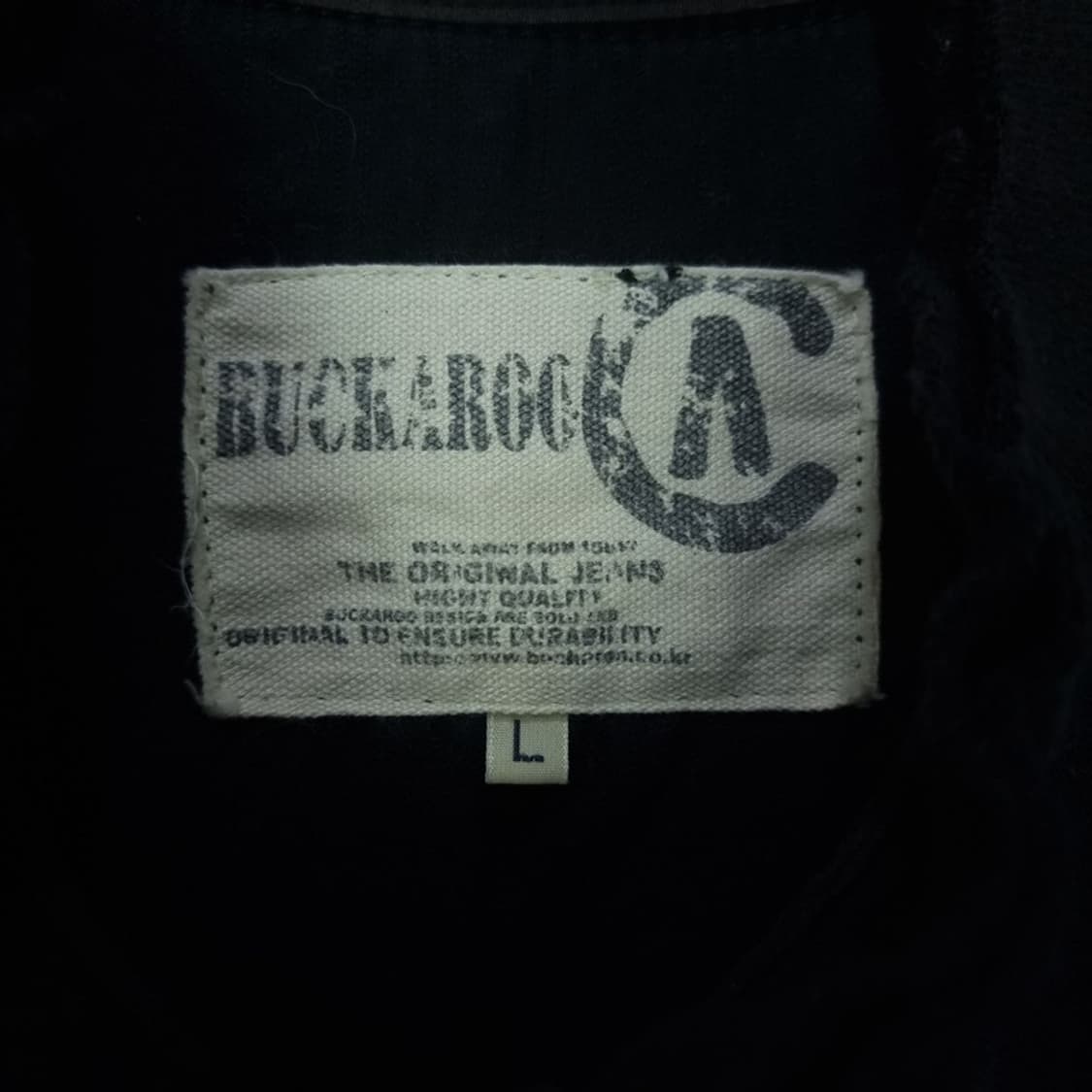 [버커루] 고딕 펑크 빈티지 셔츠 블랙 M18320 상품이미지7