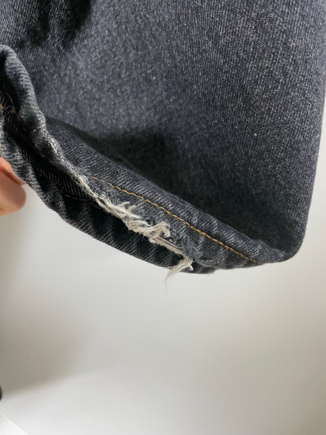 위캔더스 DWARF 데님팬츠 블랙 상품이미지7