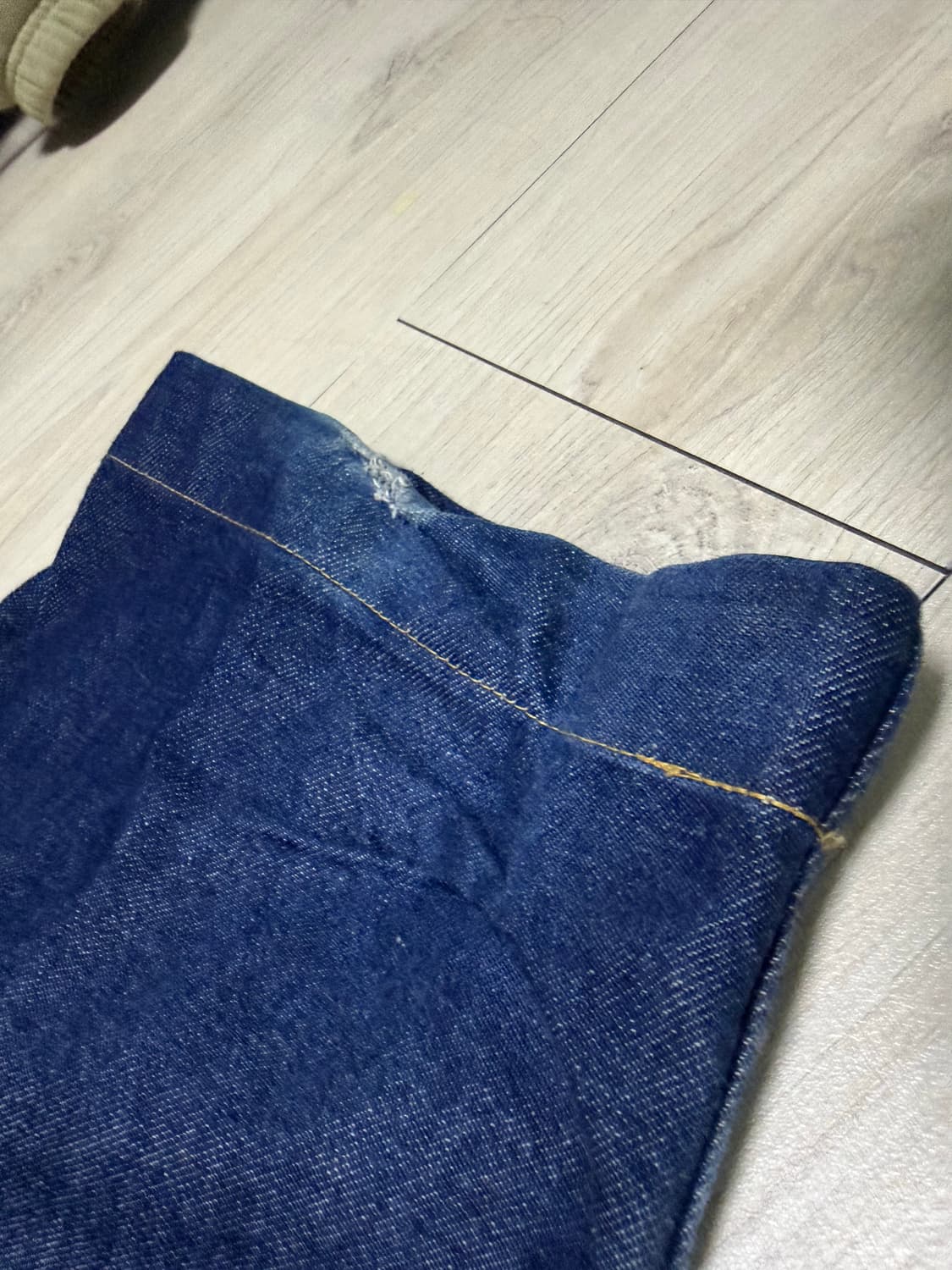 캐피탈 11.5온즈 데님 럼버 팬츠 인디고 4사이즈 상품이미지8