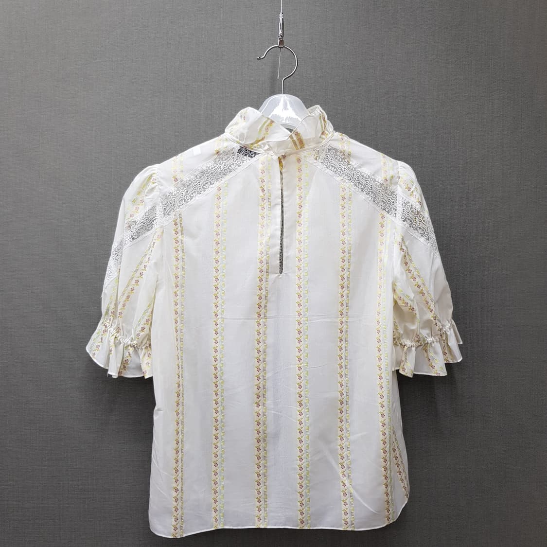 산드로 SANDRO 레이스 프릴 블라우스 3사이즈 상품이미지5