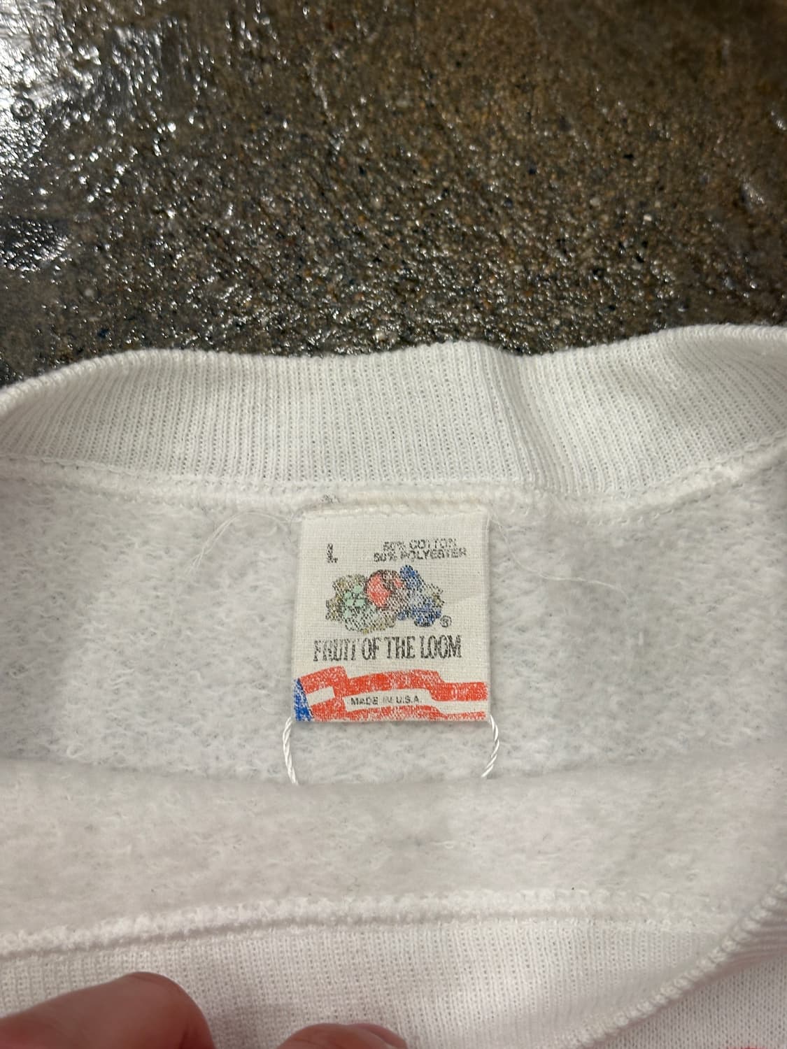 90s 프룻오브더룸 걸프던 스웻셔츠 맨투맨 L 상품이미지4