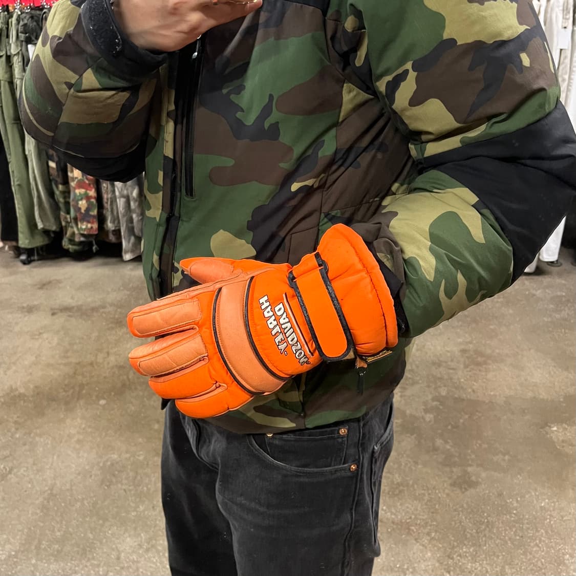 90s 할리데이비슨 스키 글러브  상품이미지5