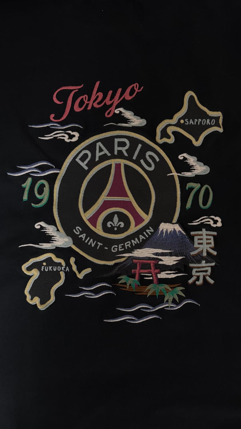 PSG x 도쿄 콜라보 정품 티셔츠 상품이미지9