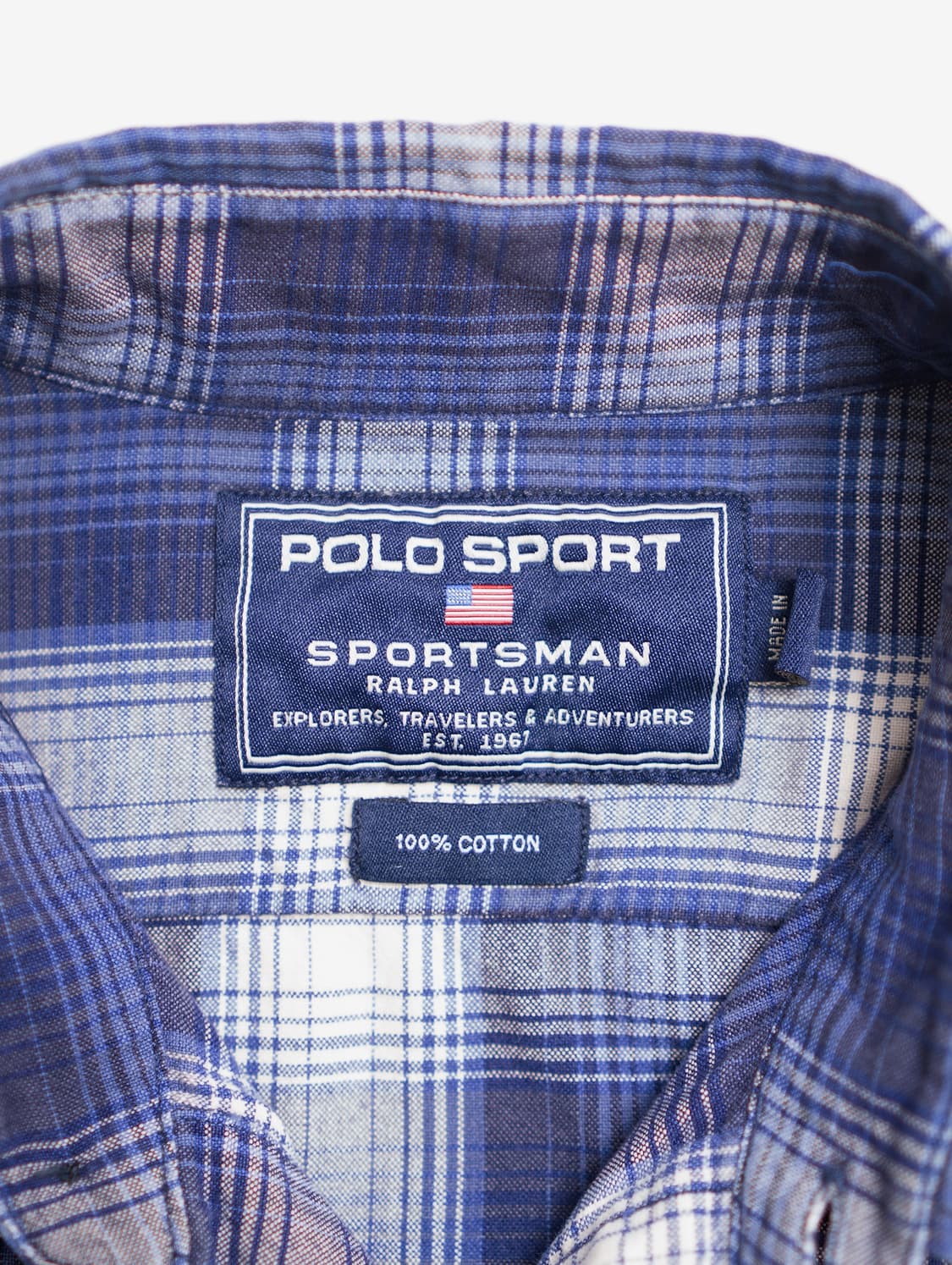90’s POLO SPORT Shadow Check Shirt 상품이미지2