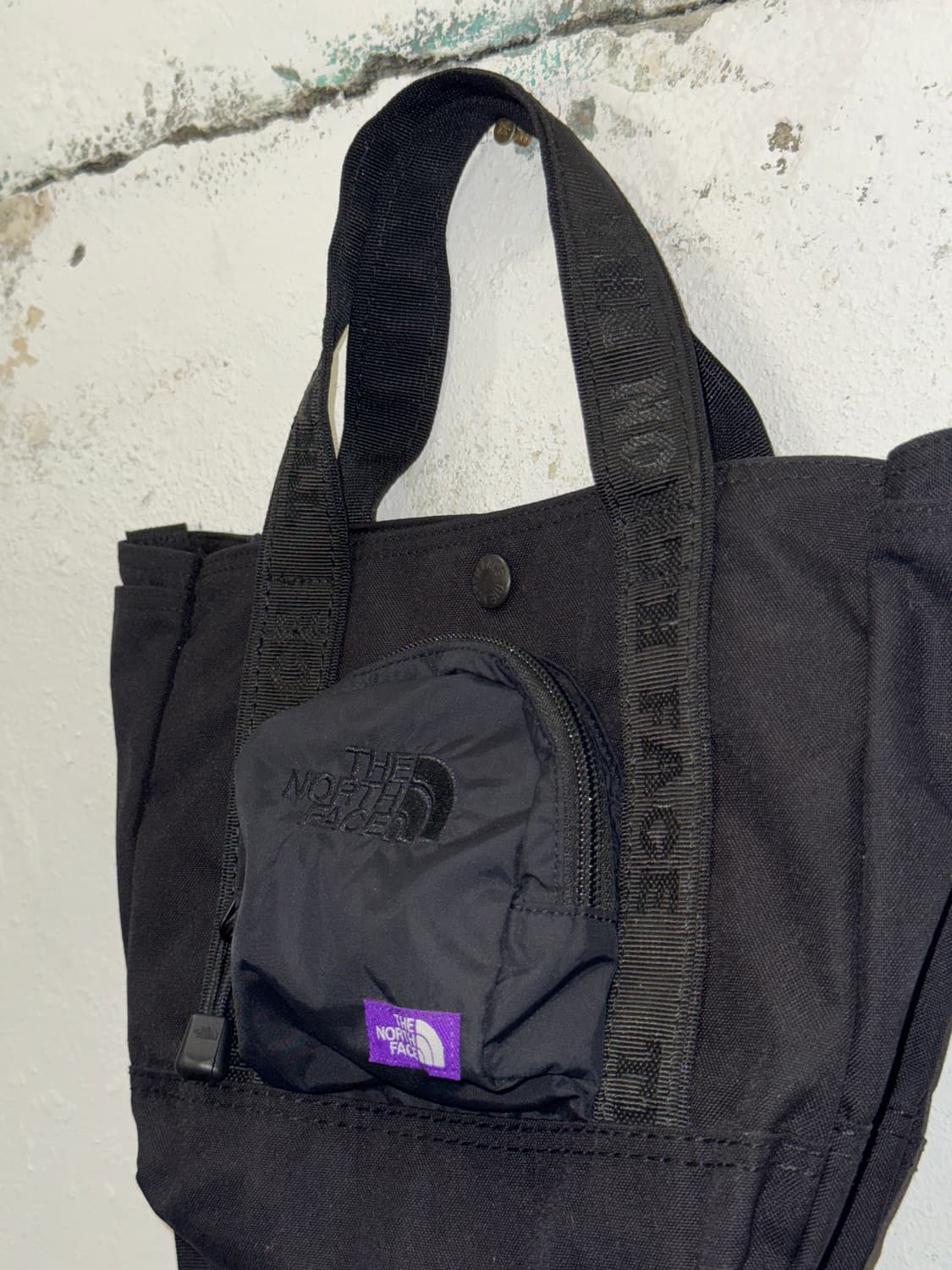 노스페이스 퍼플라벨 코듀라 나일론 숄더 토트백 상품이미지4