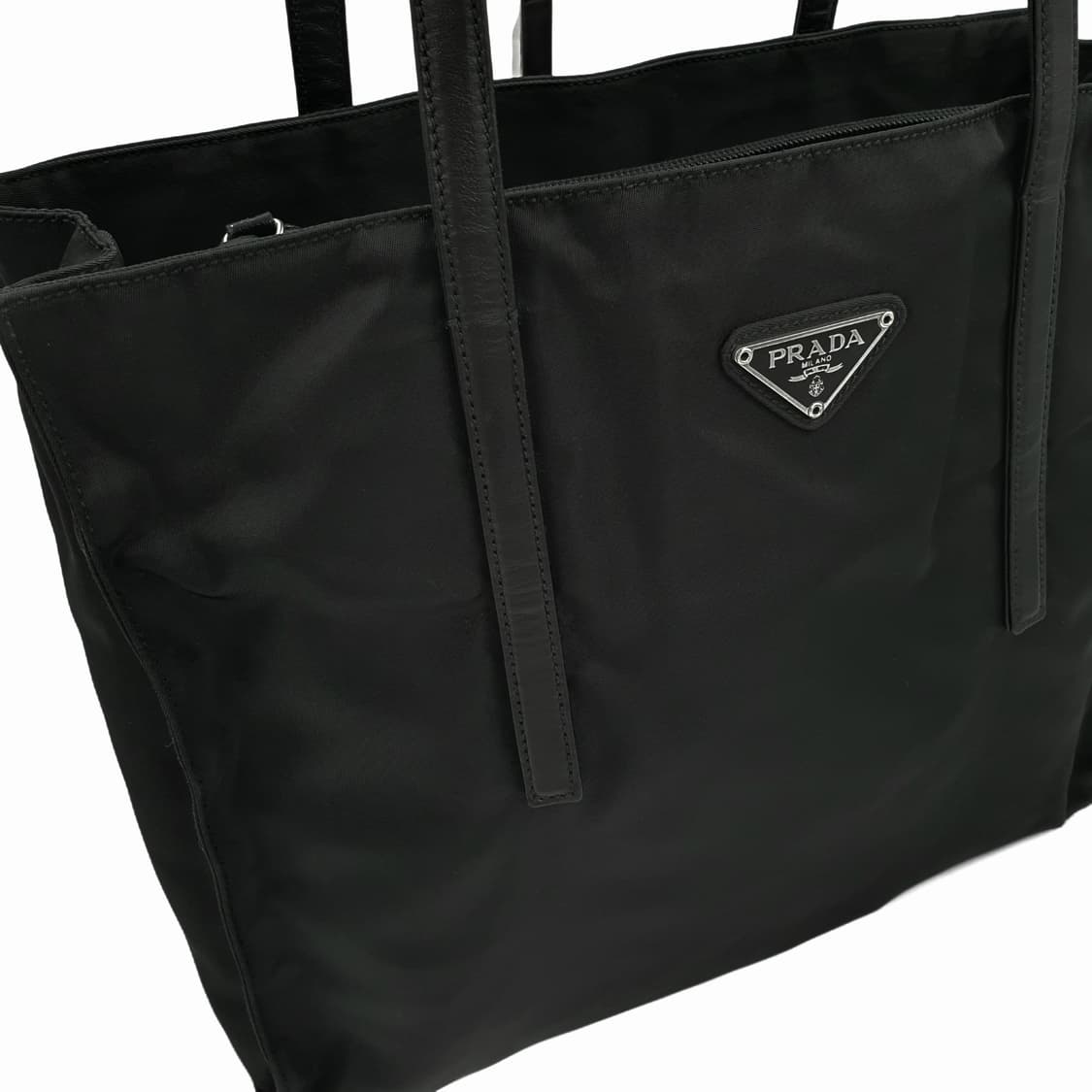 프라다 리나일론 삼각로고 블랙 미듐 숄더백 B6222 상품이미지8