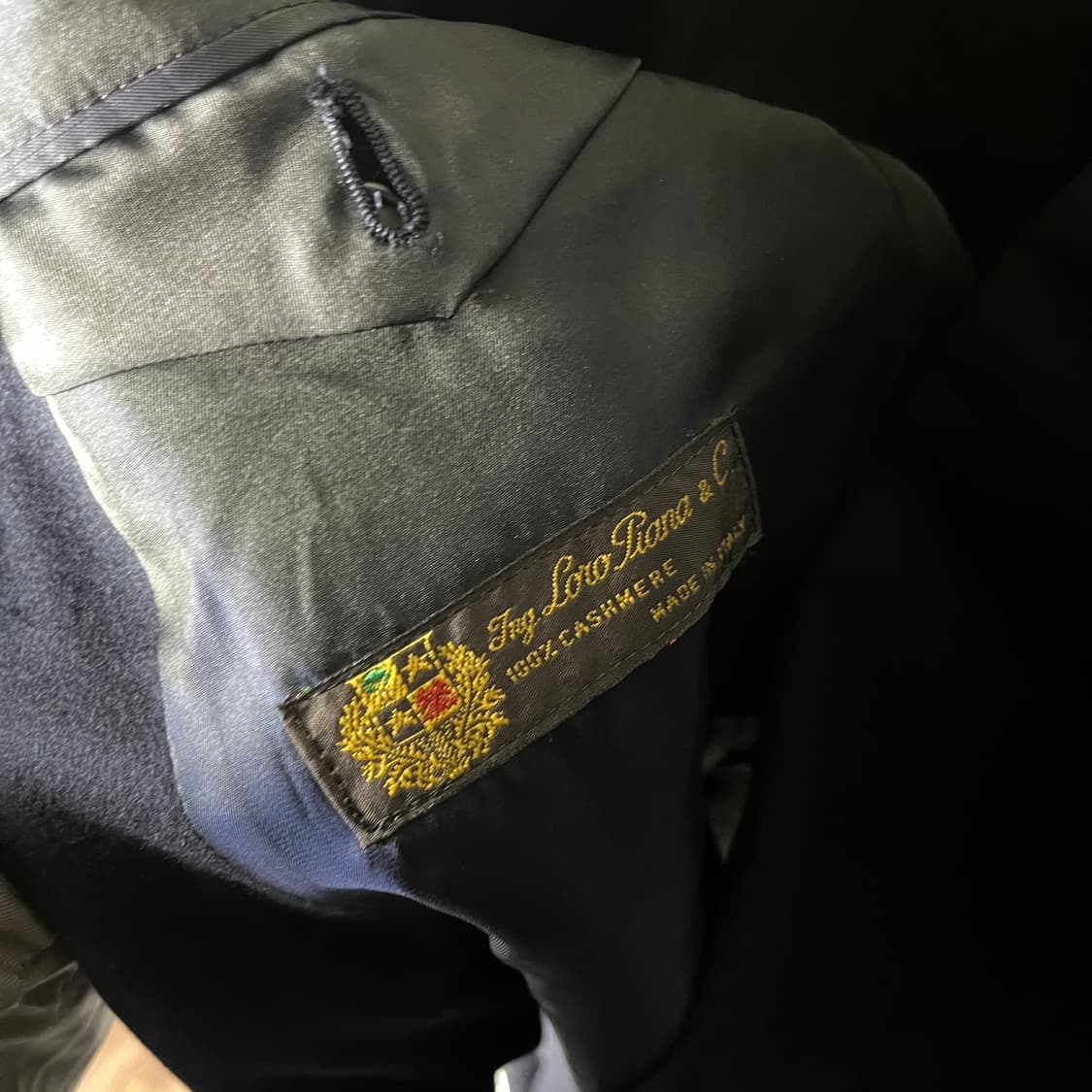 [Loro Piana] 로로피아나 패브릭 캐시미어 원버튼 블레이저 상품이미지5