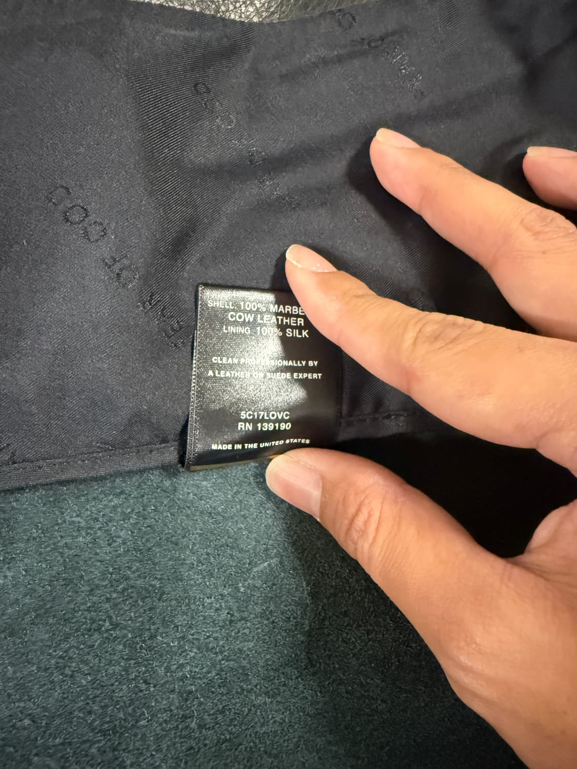 Fear of God/피어 오브 갓/피오갓 반팔 레더 코트 상품이미지4