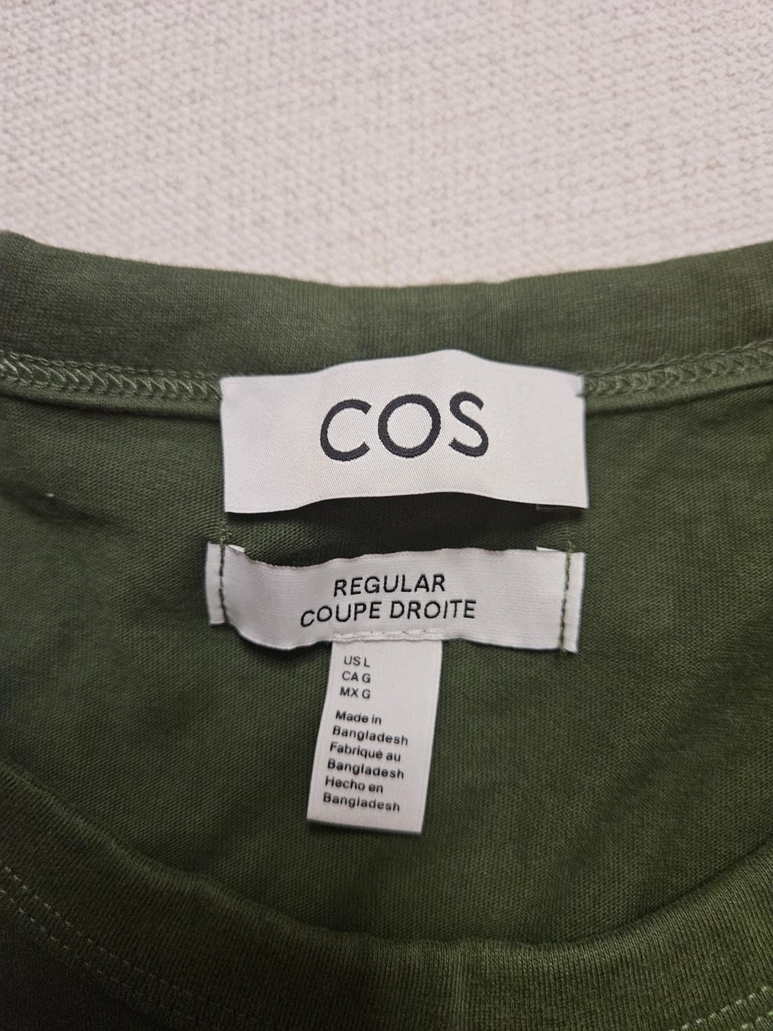 COS 코스 티셔츠 새상품 상품이미지4