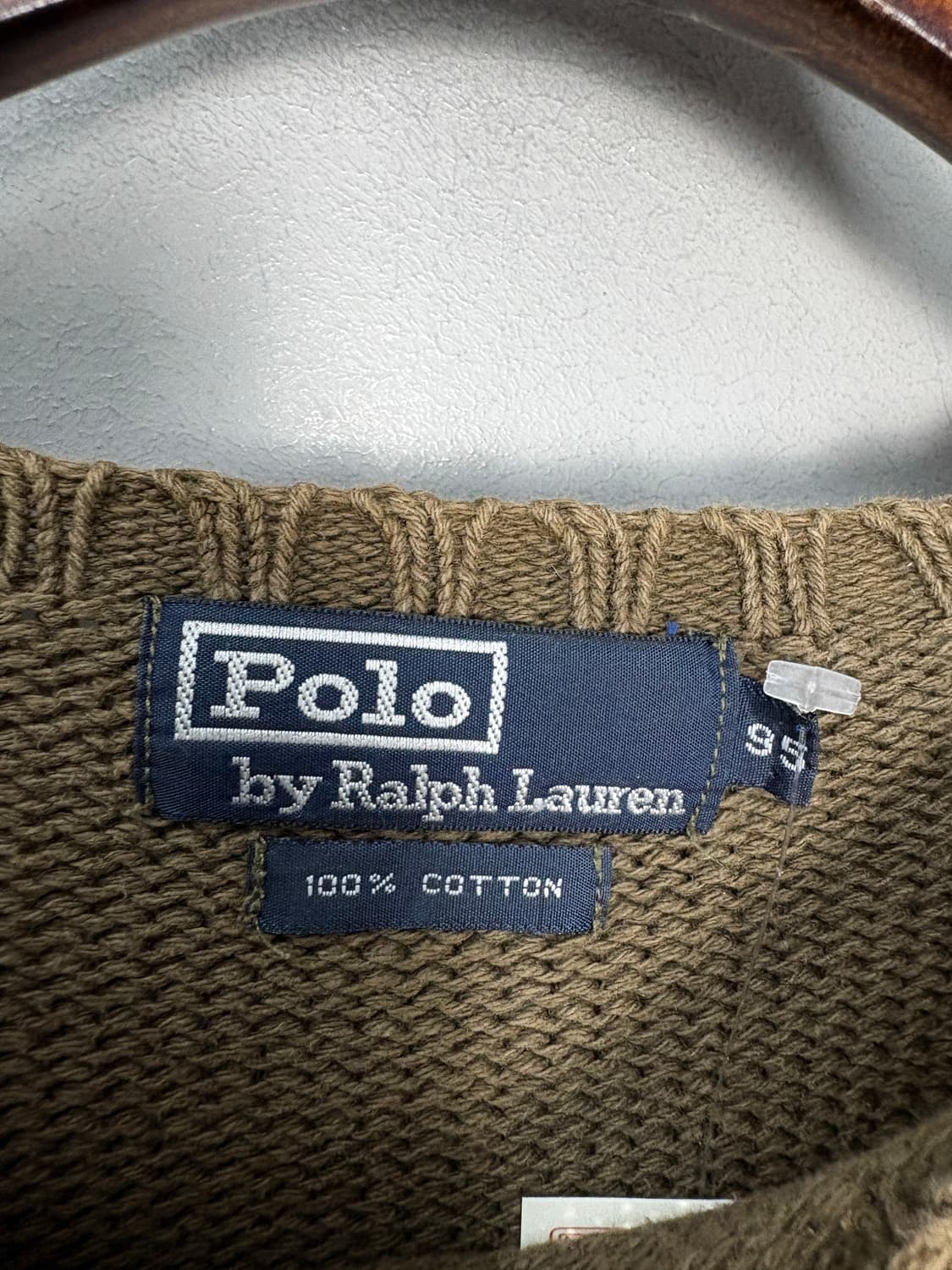 폴로랄프로렌 버건디포니 라운드넥 베이직 니트 A3689 상품이미지5