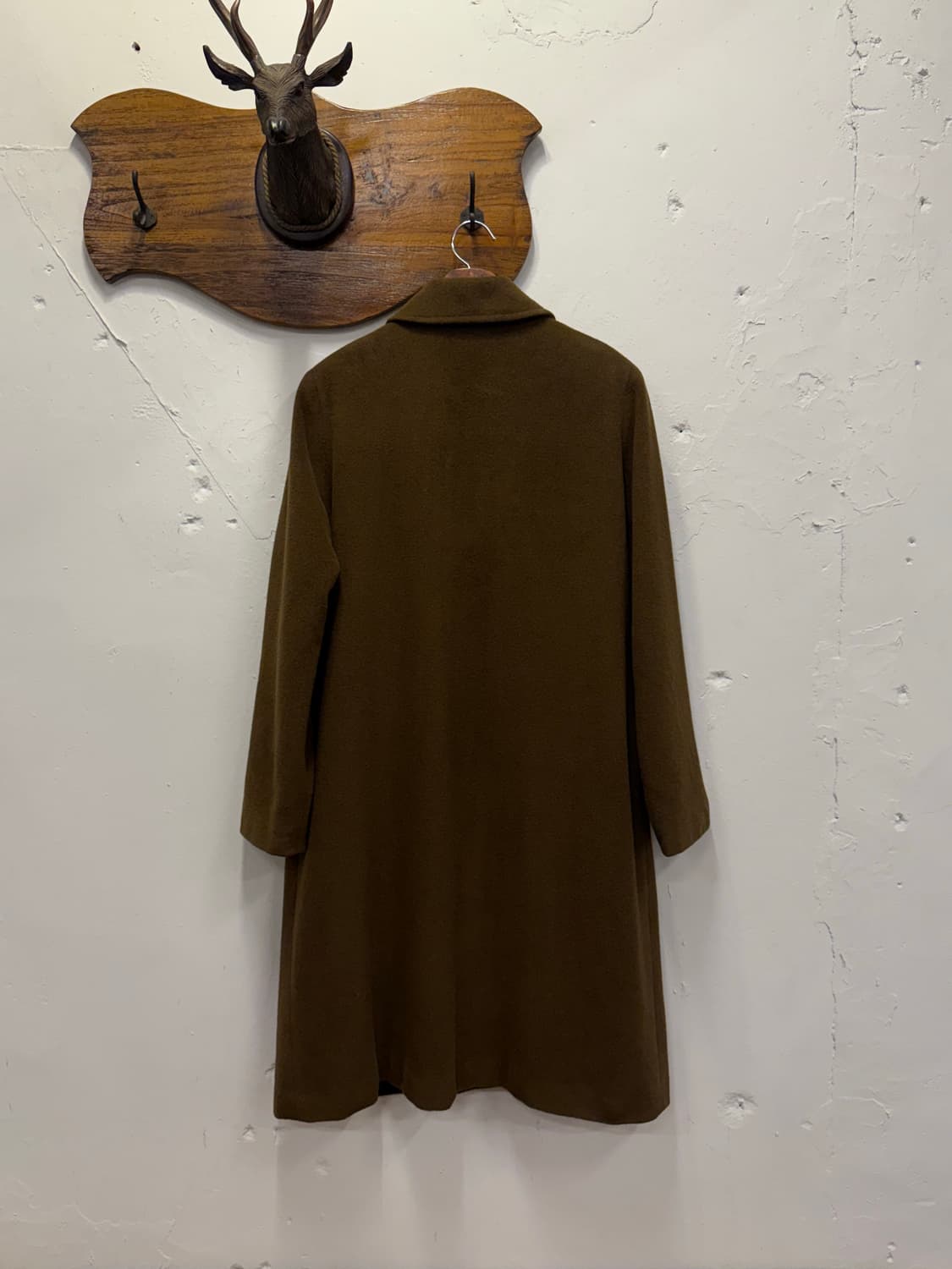 66) Japan Cashmere Blend Balmacaan Coat 상품이미지4